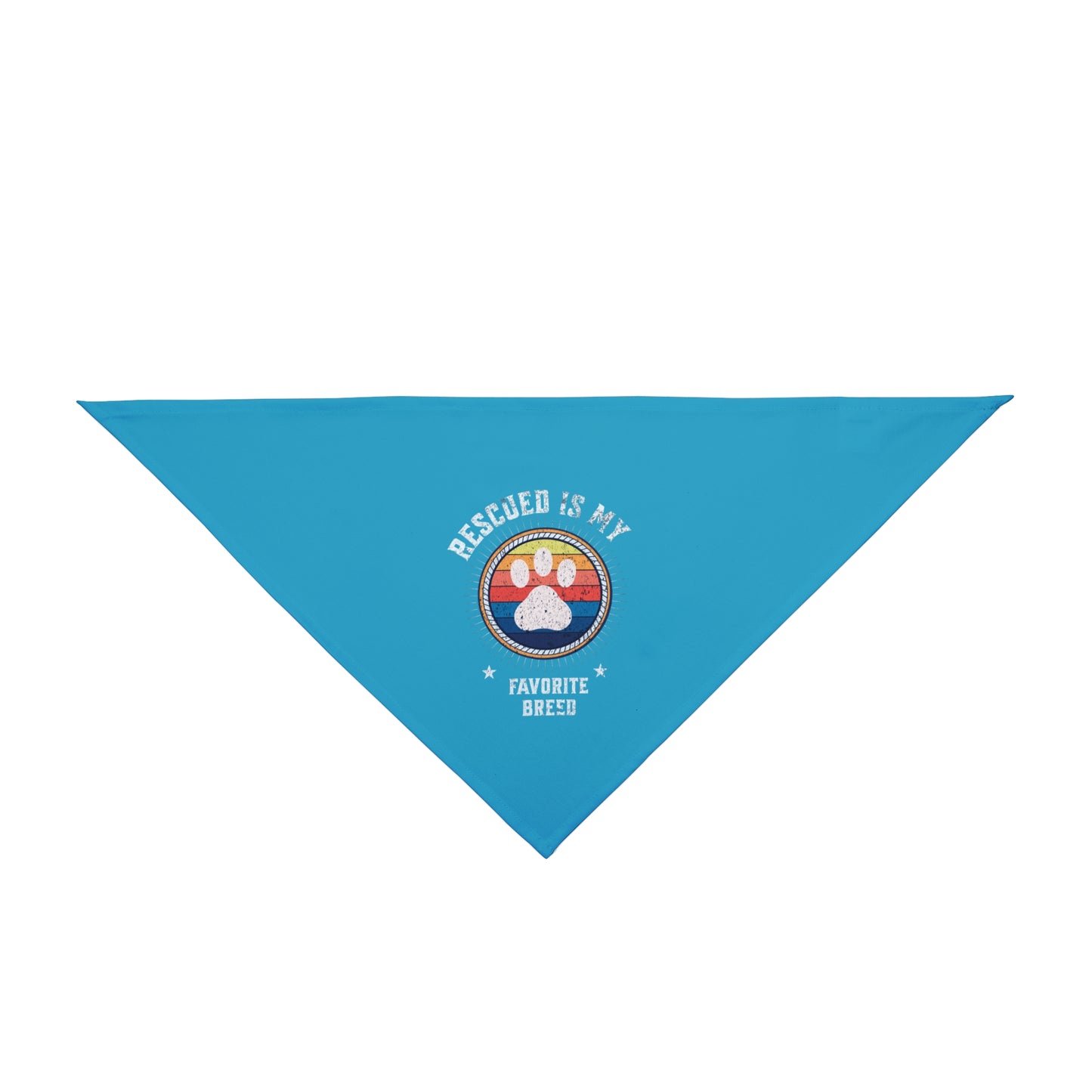 Pet Bandana - Rescued is my favorite breed