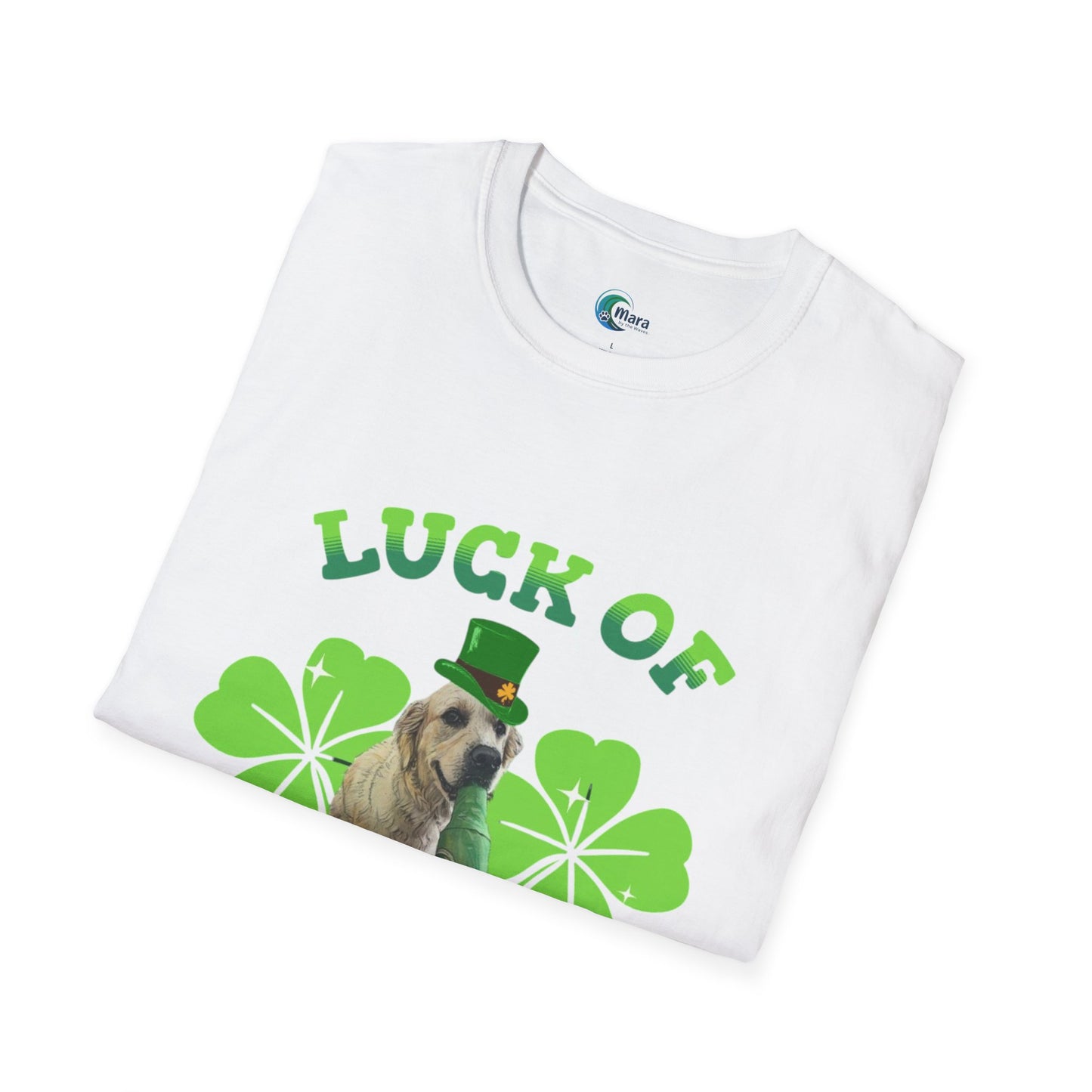 Golden Retriever St Patrick's Day T-Shirt