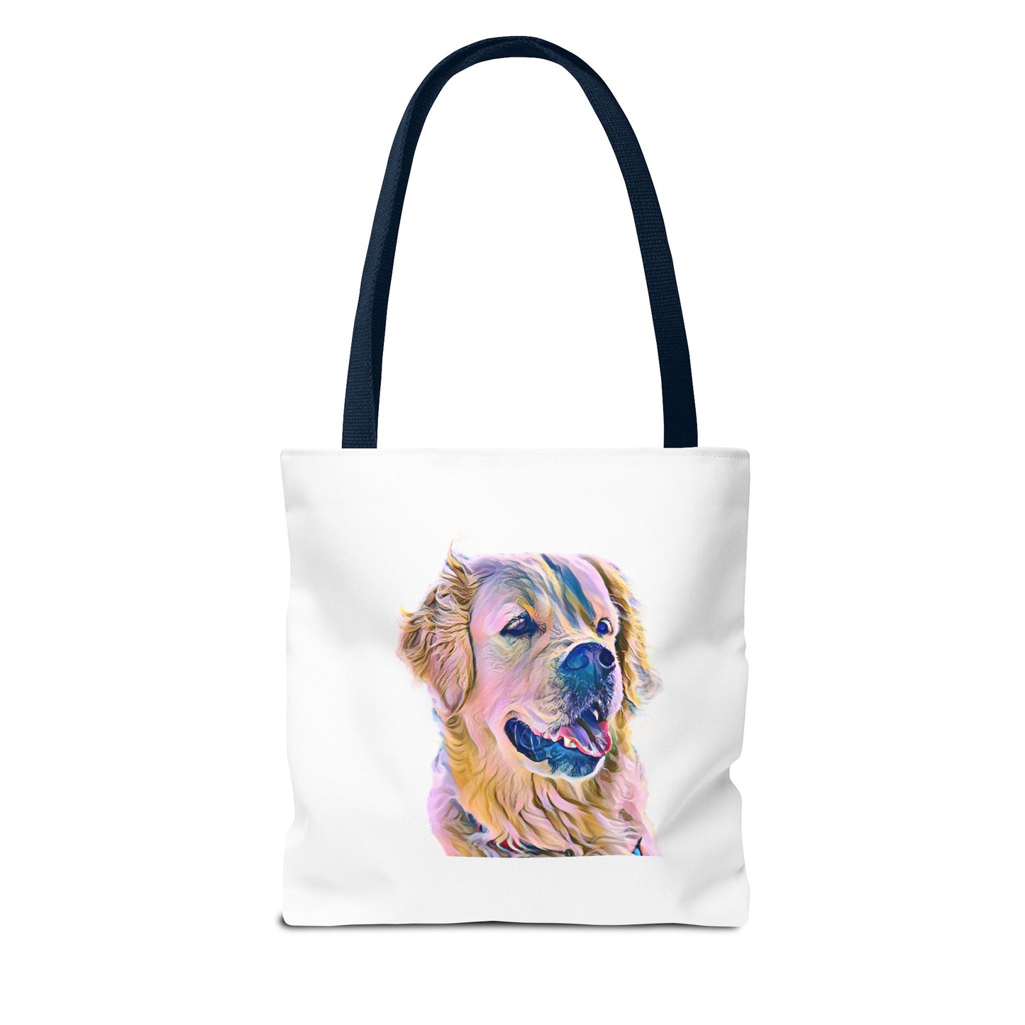 Beach Tote Bag- Golden Retriever/Mara by the Waves Logo