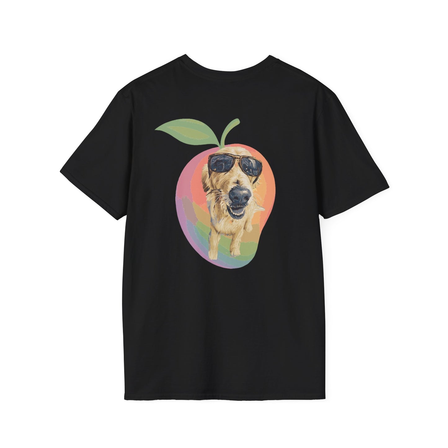 Mango Golden Retriever Graphic Tee