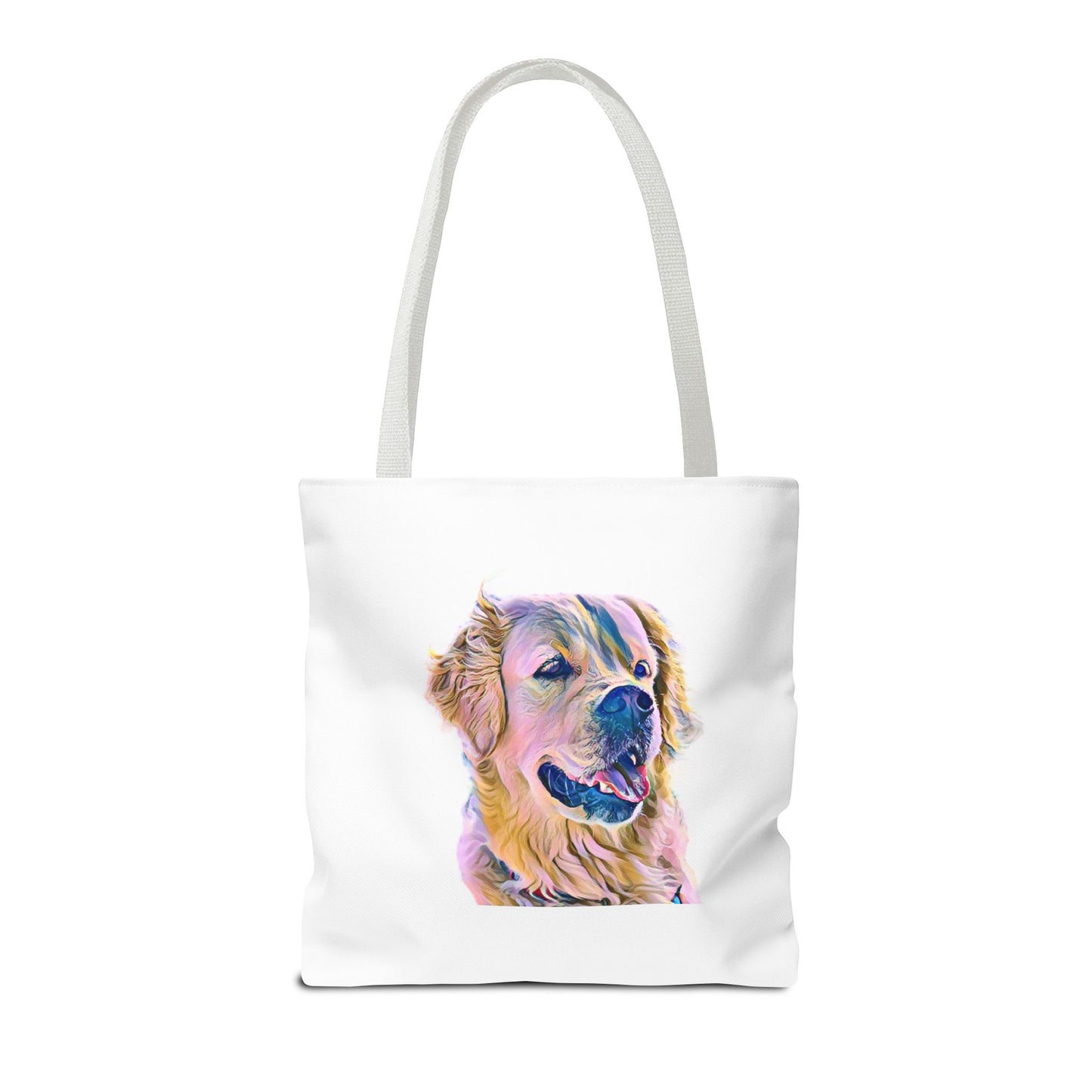 Beach Tote Bag- Golden Retriever/Mara by the Waves Logo