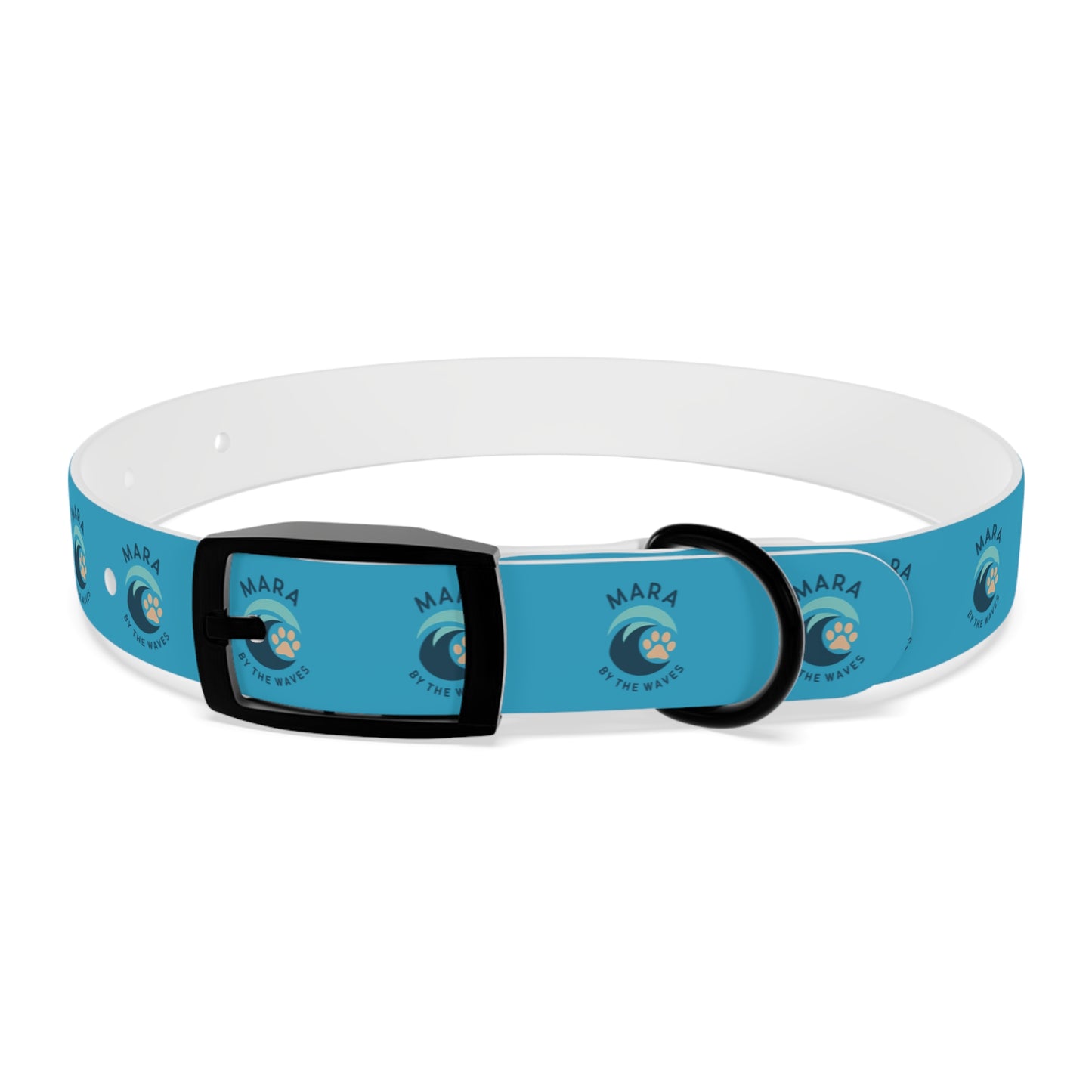 Mara by the Waves custom dog collar