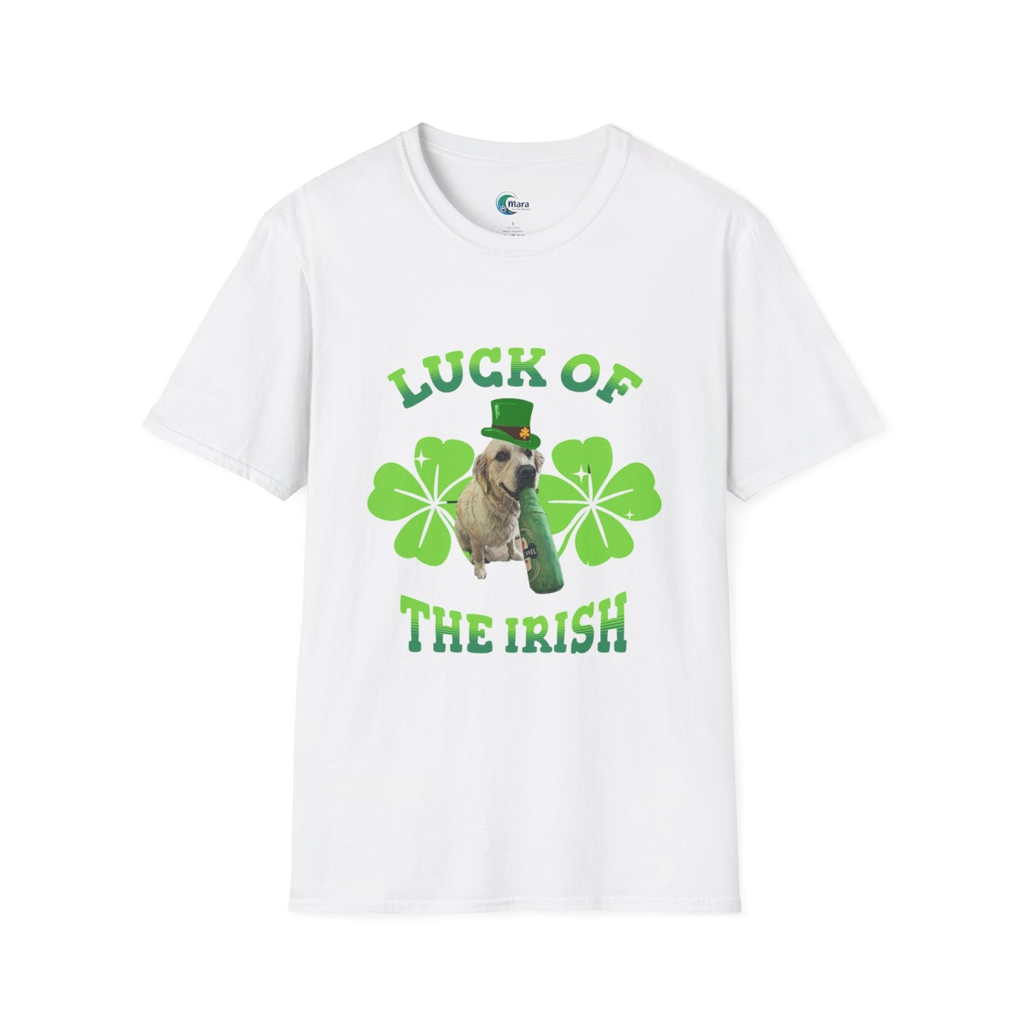 Golden Retriever St Patrick's Day T-Shirt