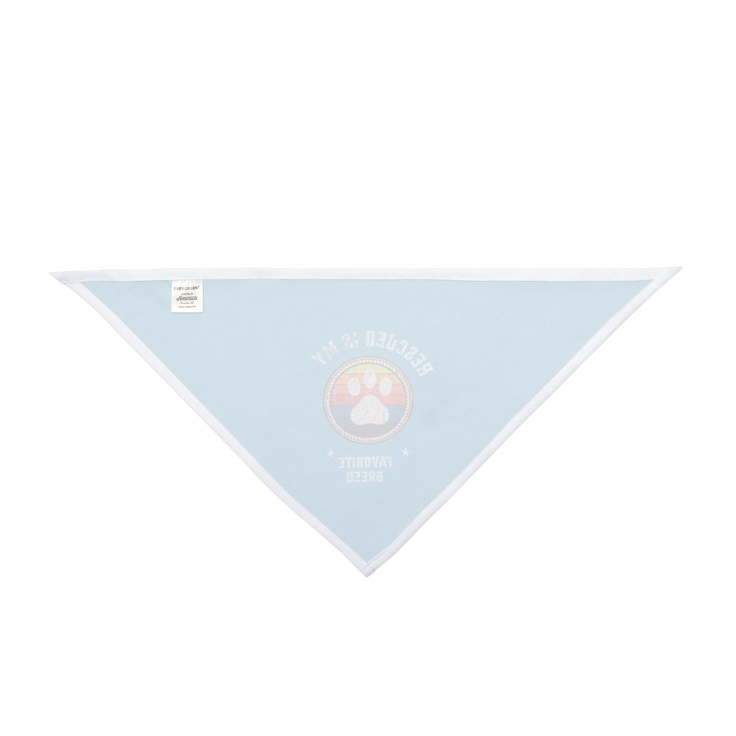 Pet Bandana - Rescued is my favorite breed