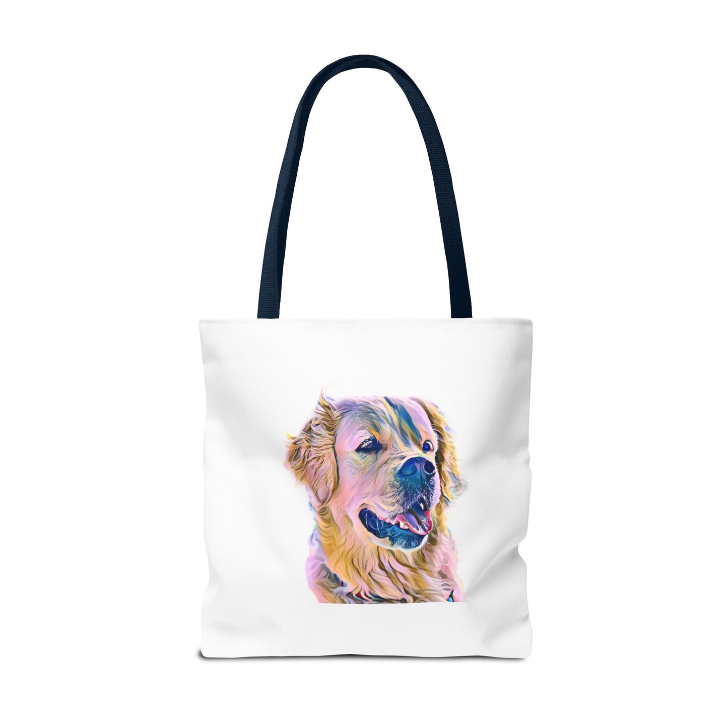 Beach Tote Bag- Golden Retriever/Mara by the Waves Logo