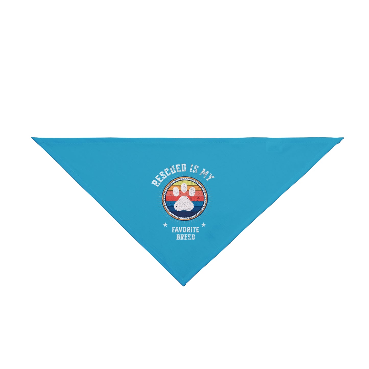 Pet Bandana - Rescued is my favorite breed