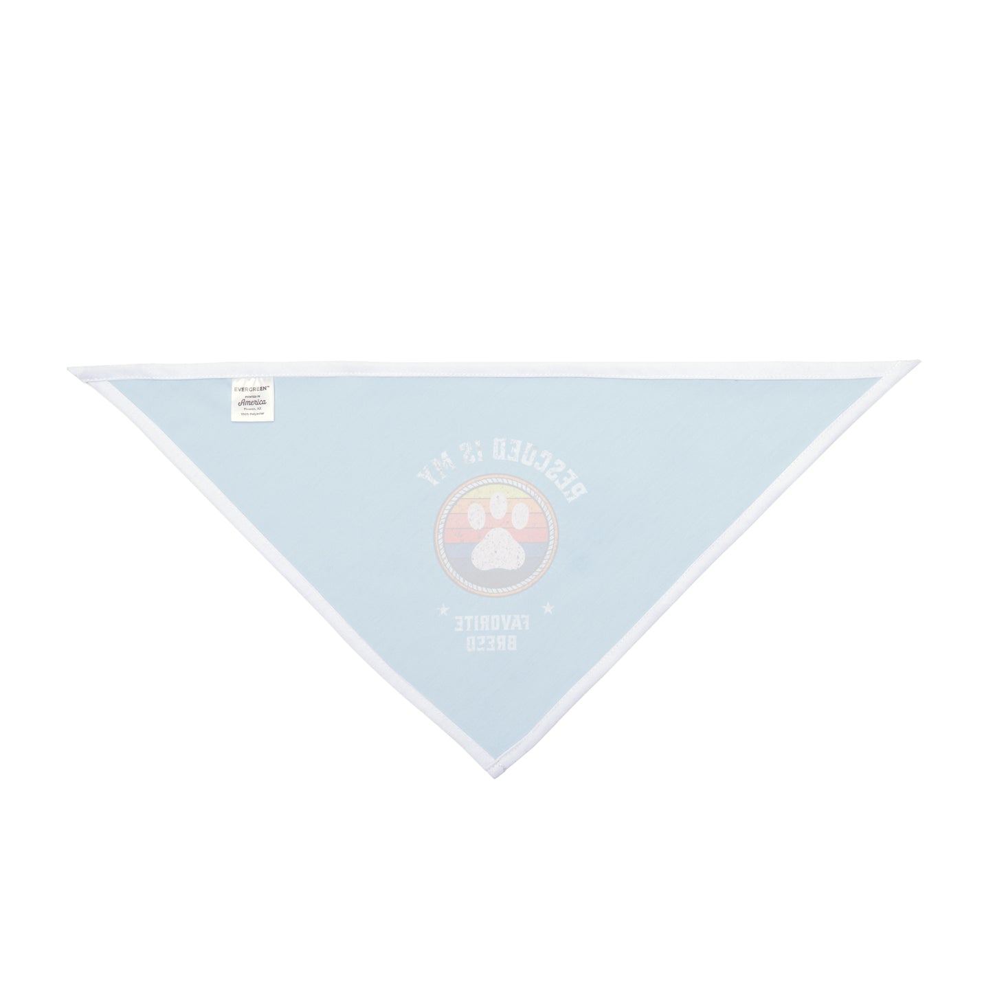 Pet Bandana - Rescued is my favorite breed