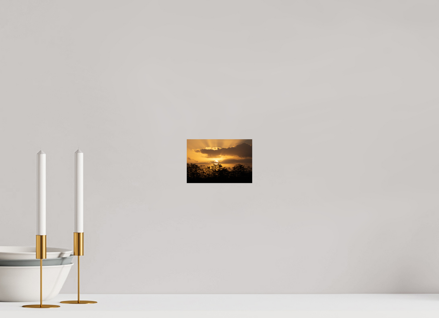 Everglades Sunrise Photo Print On Fuji Crystal DP II