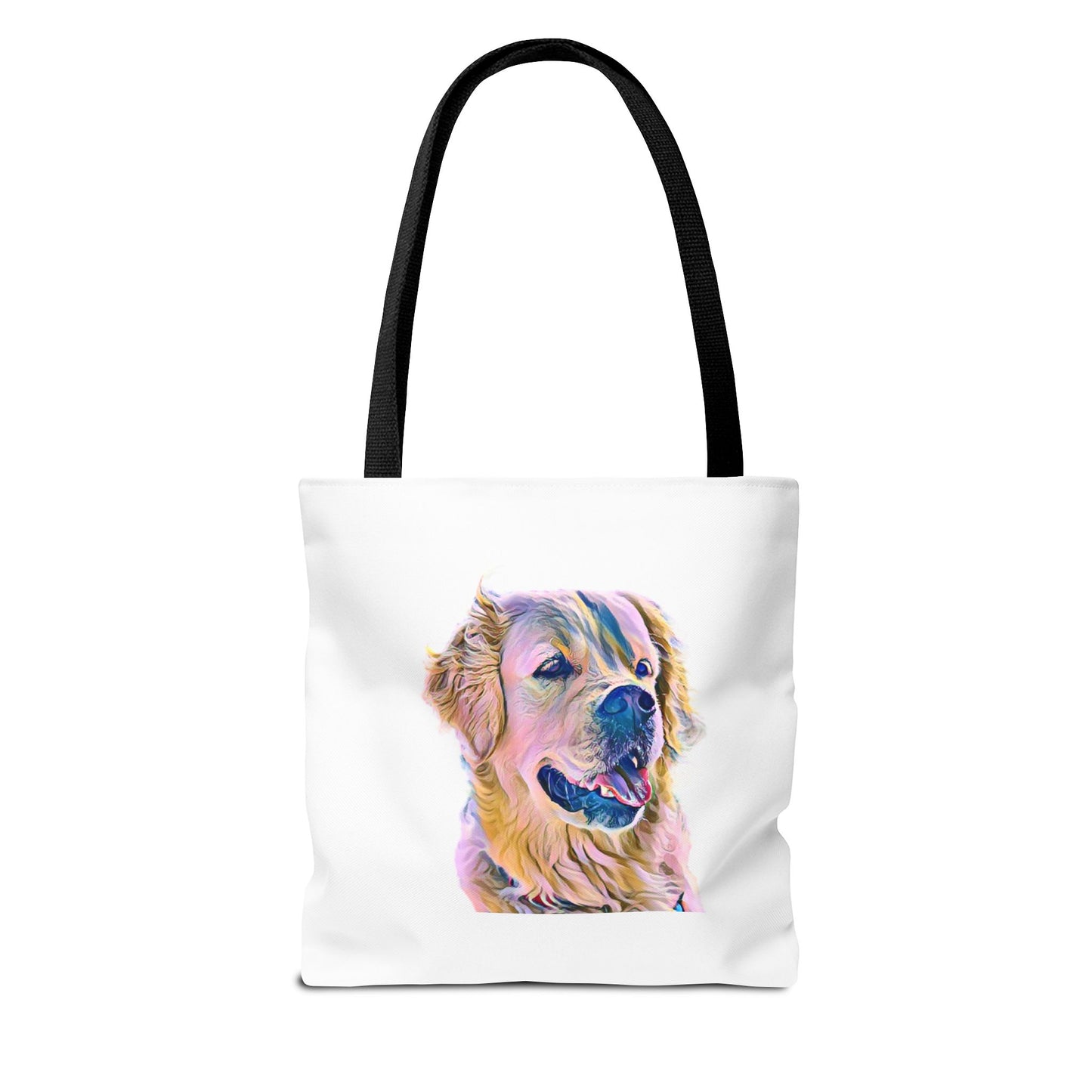 Beach Tote Bag- Golden Retriever/Mara by the Waves Logo