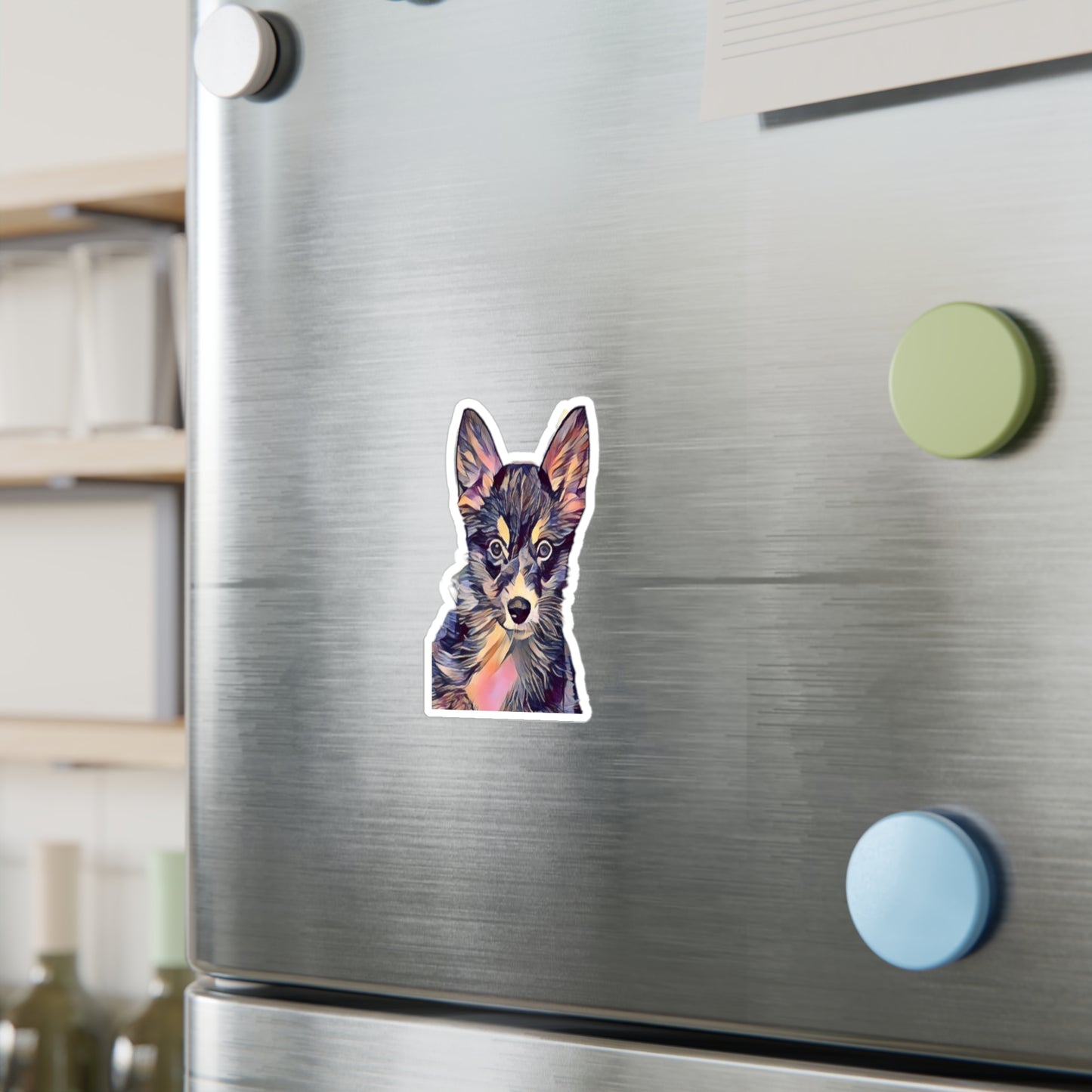 Vinyl Decal - Corgi Sticker Inspired by Tulsa from Texas