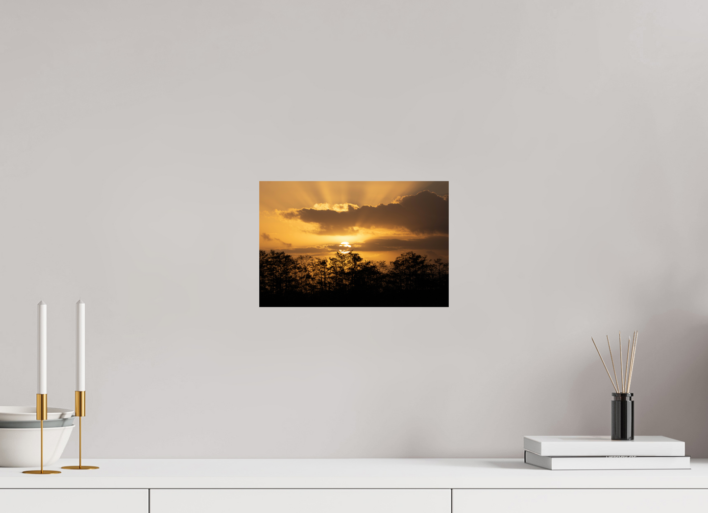 Everglades Sunrise Photo Print On Fuji Crystal DP II