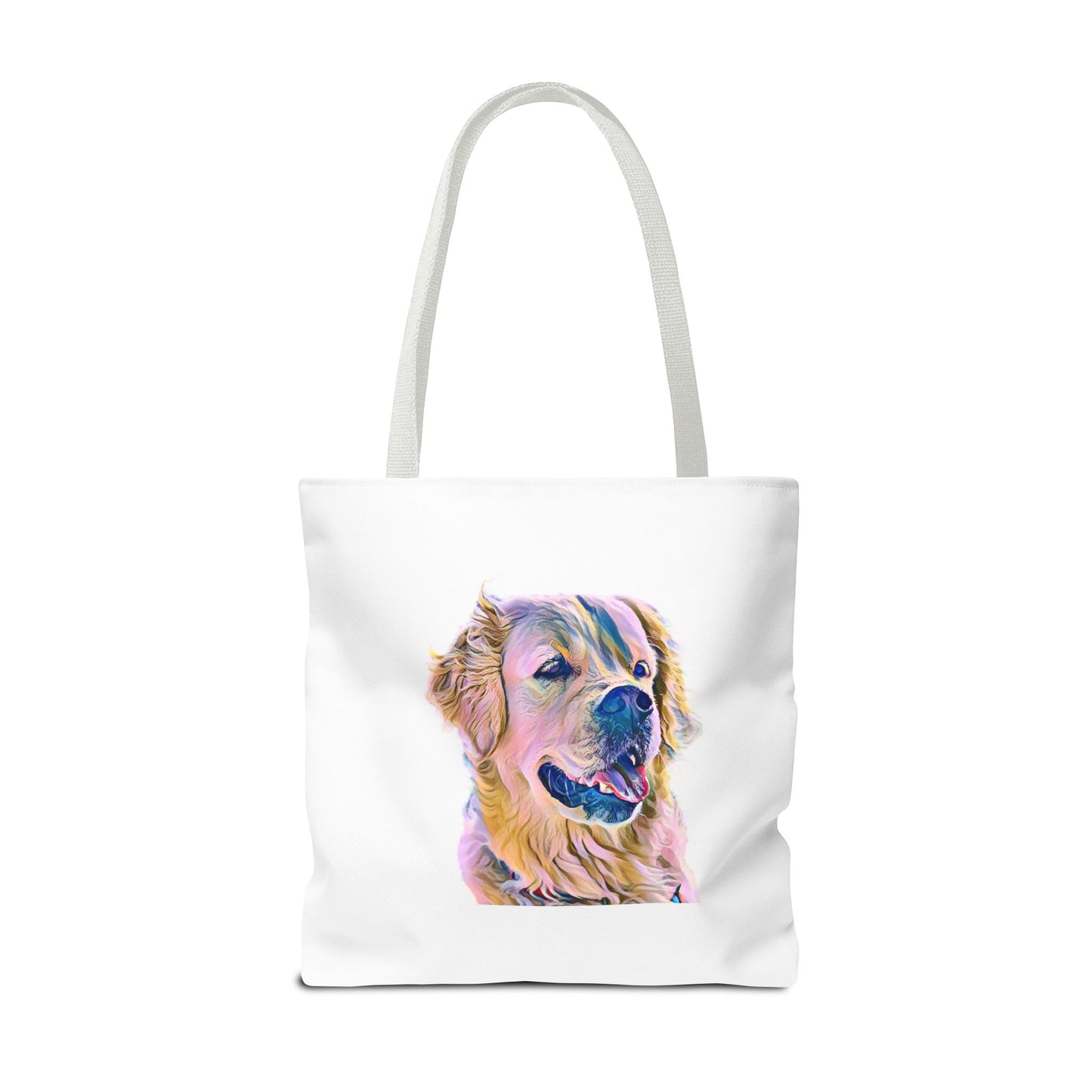 Beach Tote Bag- Golden Retriever/Mara by the Waves Logo