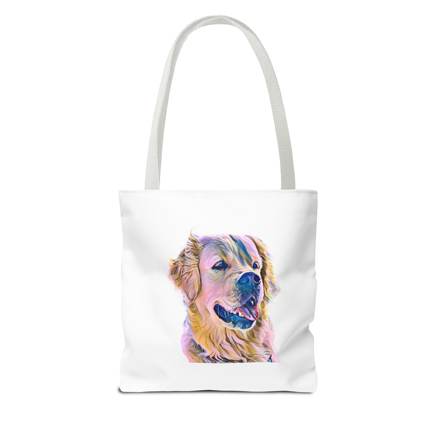 Beach Tote Bag- Golden Retriever/Mara by the Waves Logo