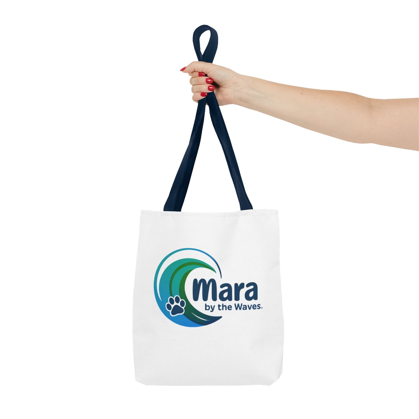 Tote Bag - Mara by the Waves Logo Design for Beach or Boat Outings