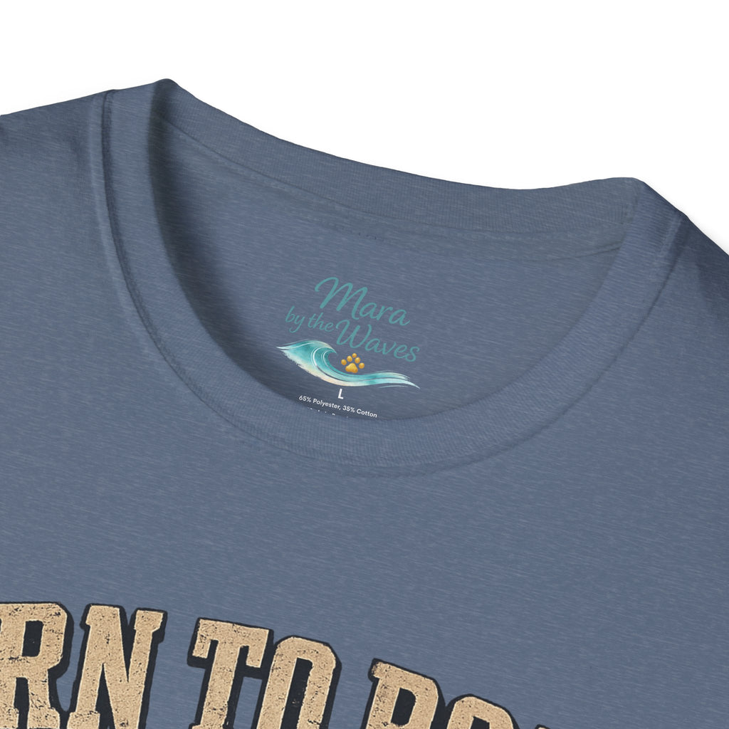 Born to Roam Dog T-Shirt — Golden Retriever 'Live Free Stay Wild' Graphic Tee