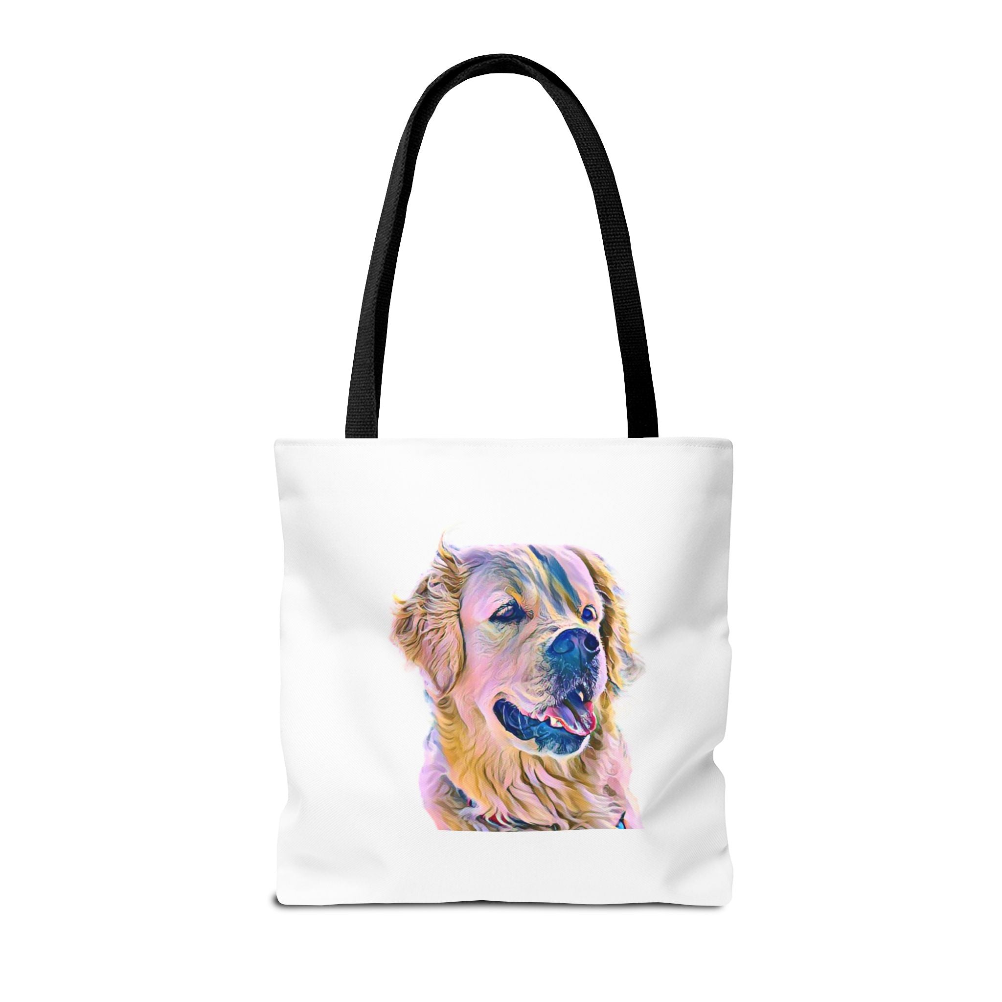 Beach Tote Bag- Golden Retriever/Mara by the Waves Logo