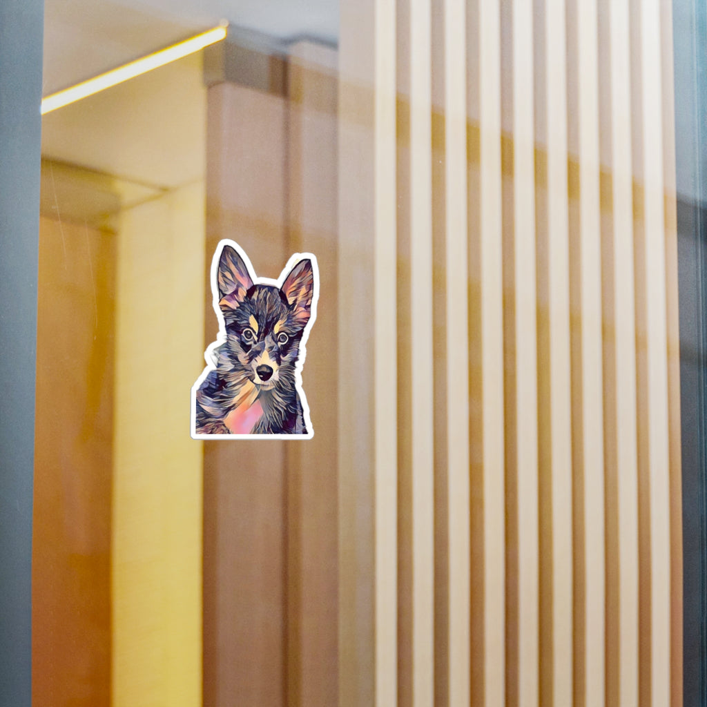 Vinyl Decal - Corgi Sticker Inspired by Tulsa from Texas
