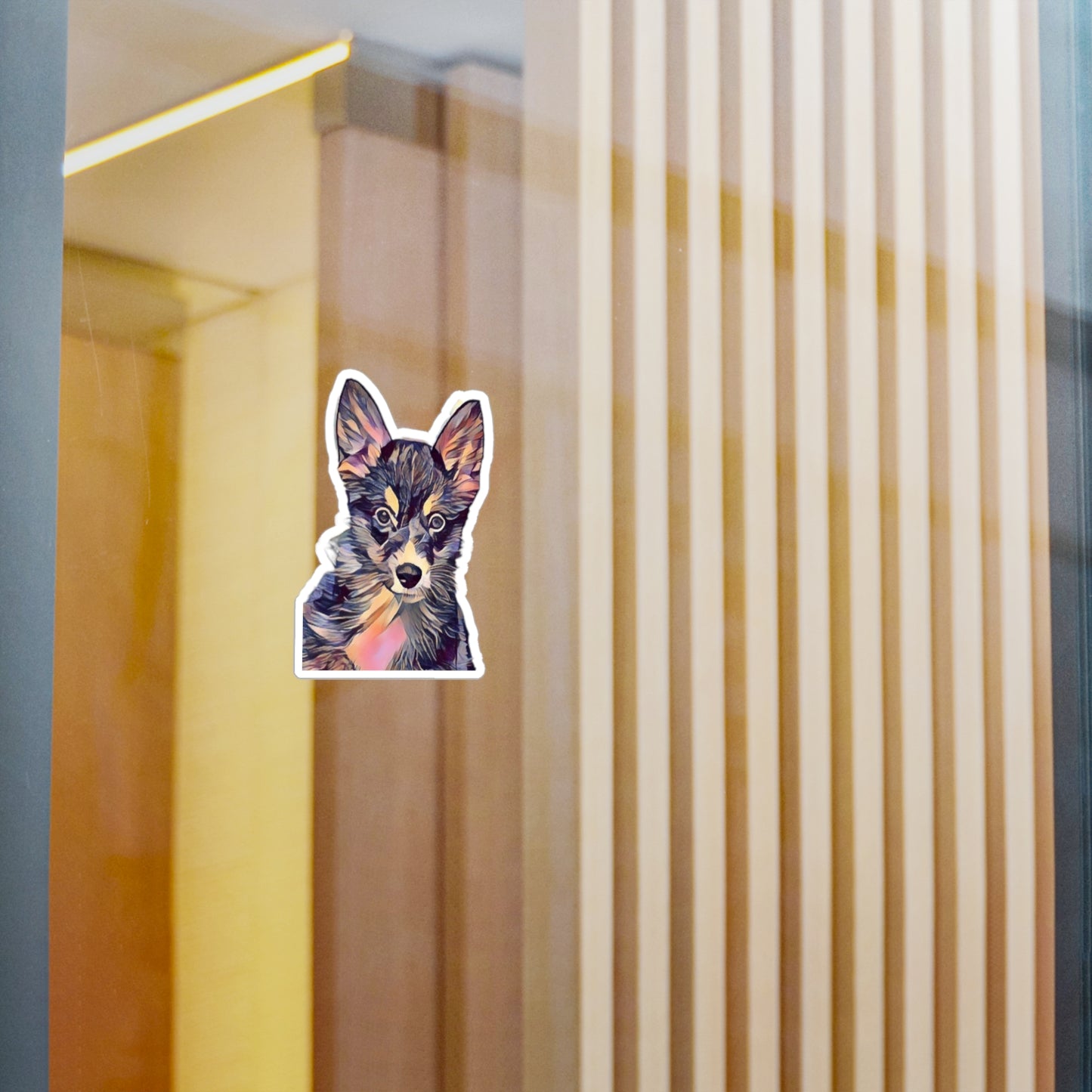 Vinyl Decal - Corgi Sticker Inspired by Tulsa from Texas