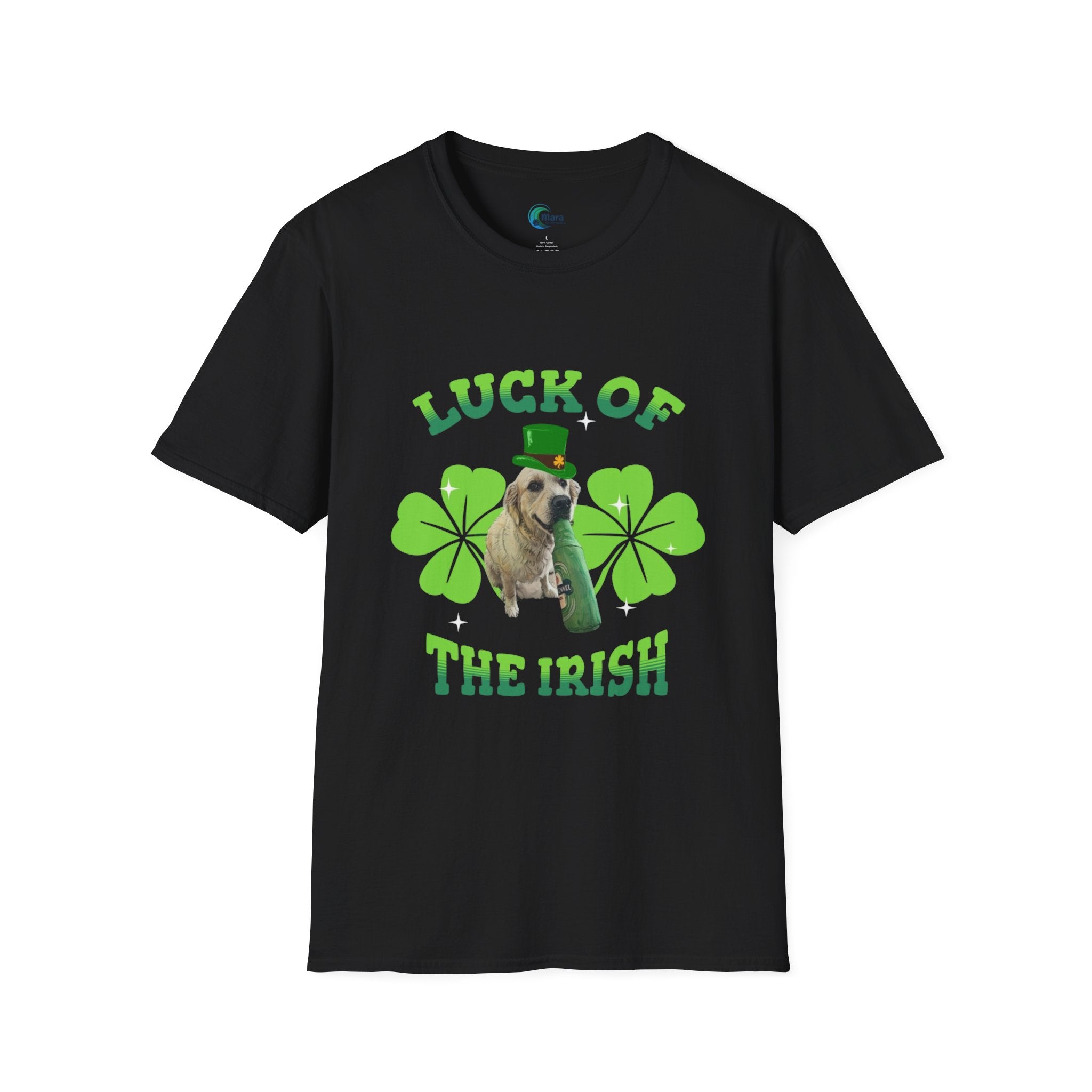Golden Retriever St Patrick's Day T-Shirt