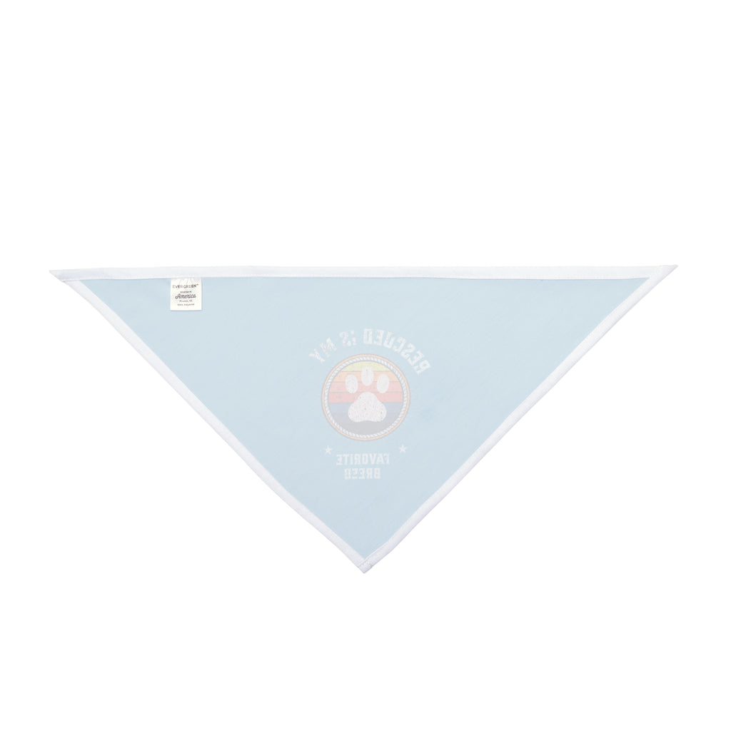 Pet Bandana - Rescued is my favorite breed