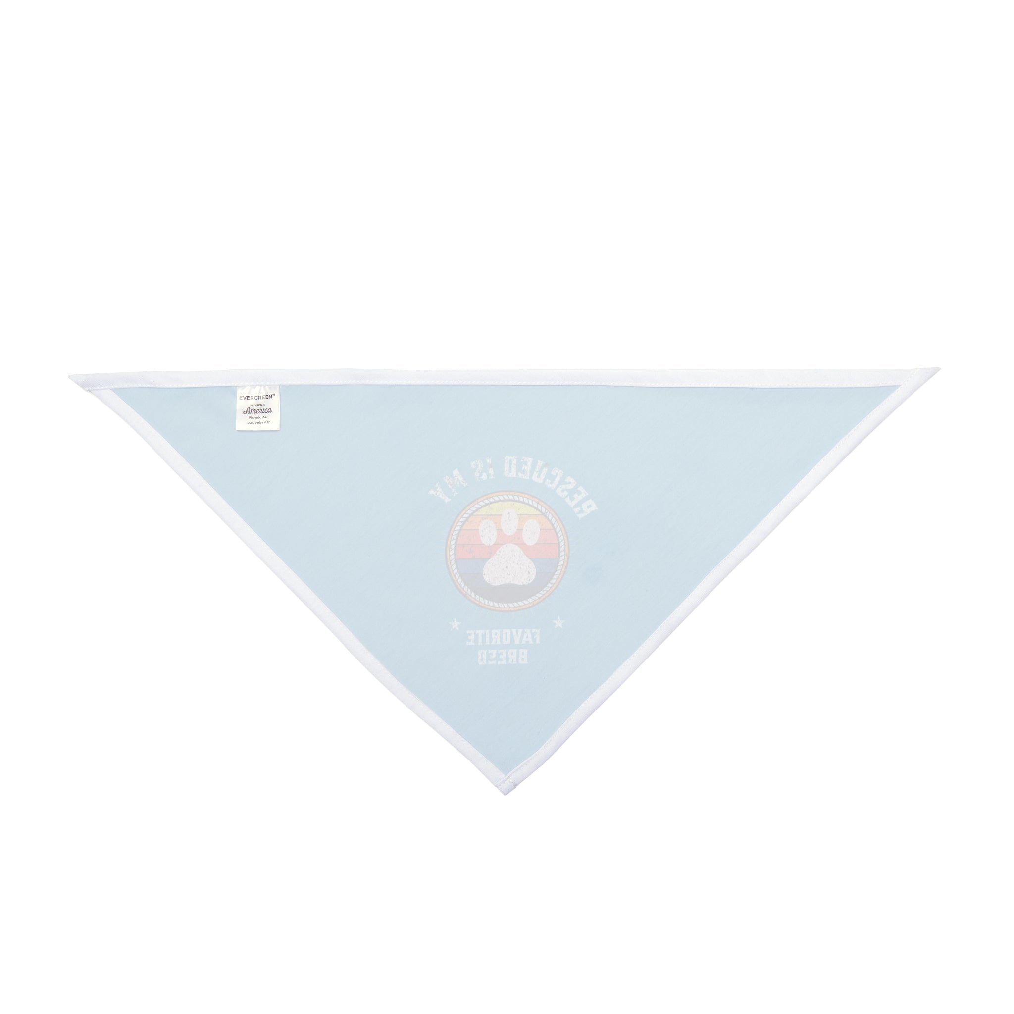 Pet Bandana - Rescued is my favorite breed