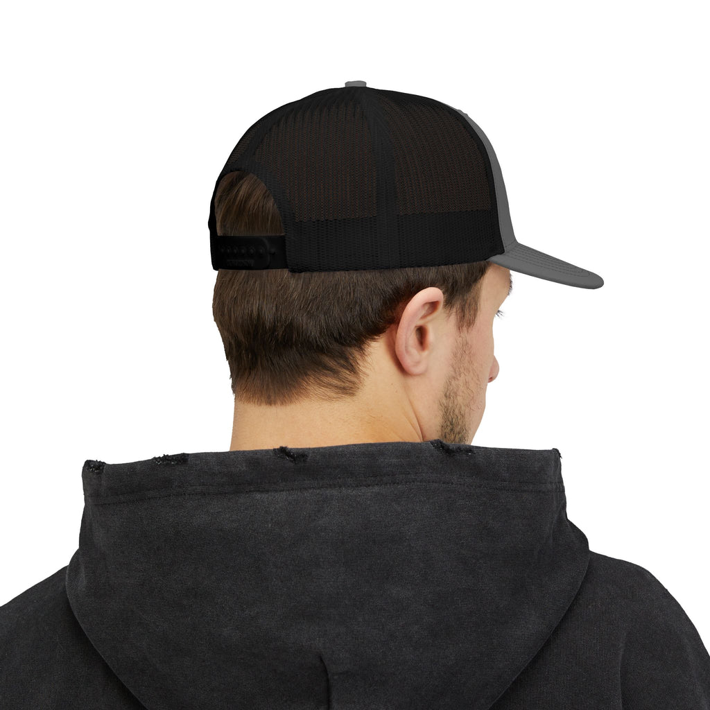 Mara Waves Trucker Cap. Golden Retriever-Inspired Snapback Hat