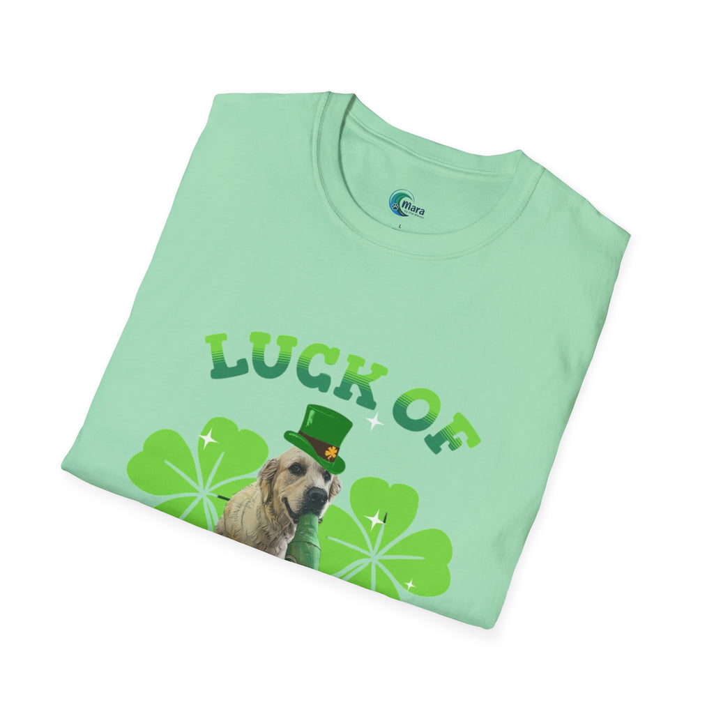 Golden Retriever St Patrick's Day T-Shirt