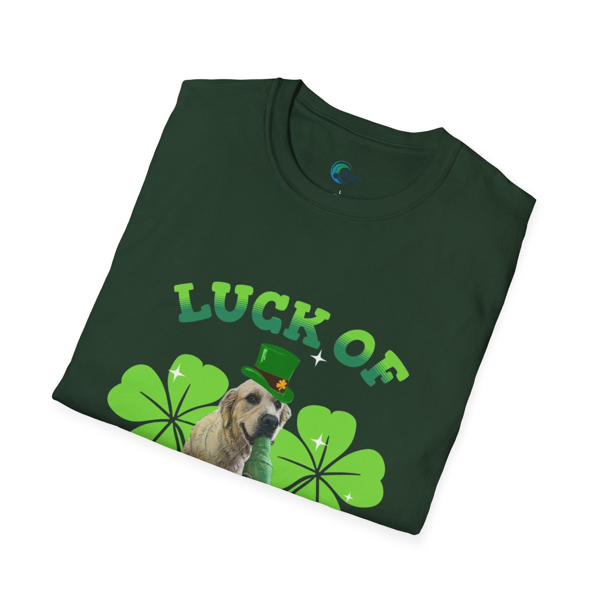 Golden Retriever St Patrick's Day T-Shirt