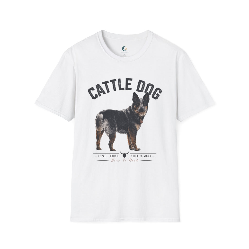 Cattle Dog Tee – Vintage Australian Cattle Dog Graphic T-Shirt