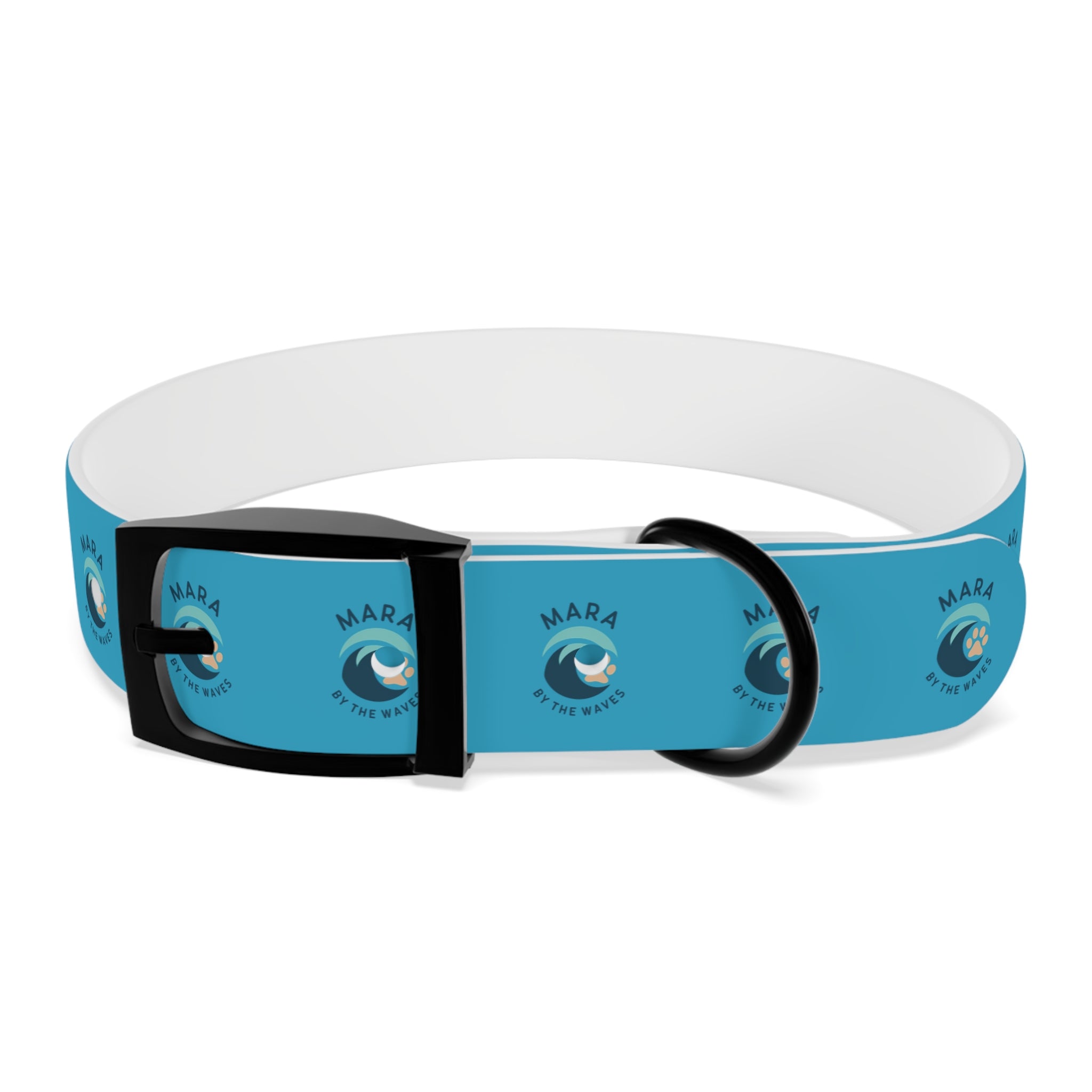 Mara by the Waves custom dog collar