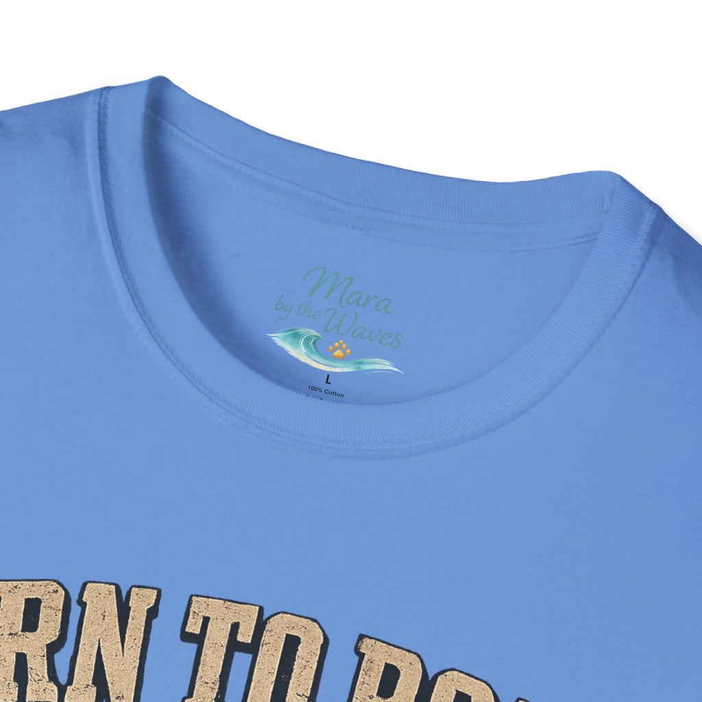 Born to Roam Dog T-Shirt — Golden Retriever 'Live Free Stay Wild' Graphic Tee