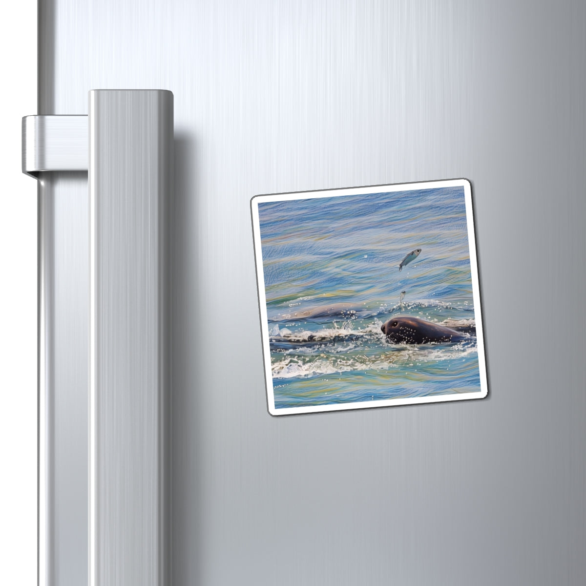Ocean Adventure Magnet - Marine Life Art for Ocean Lovers