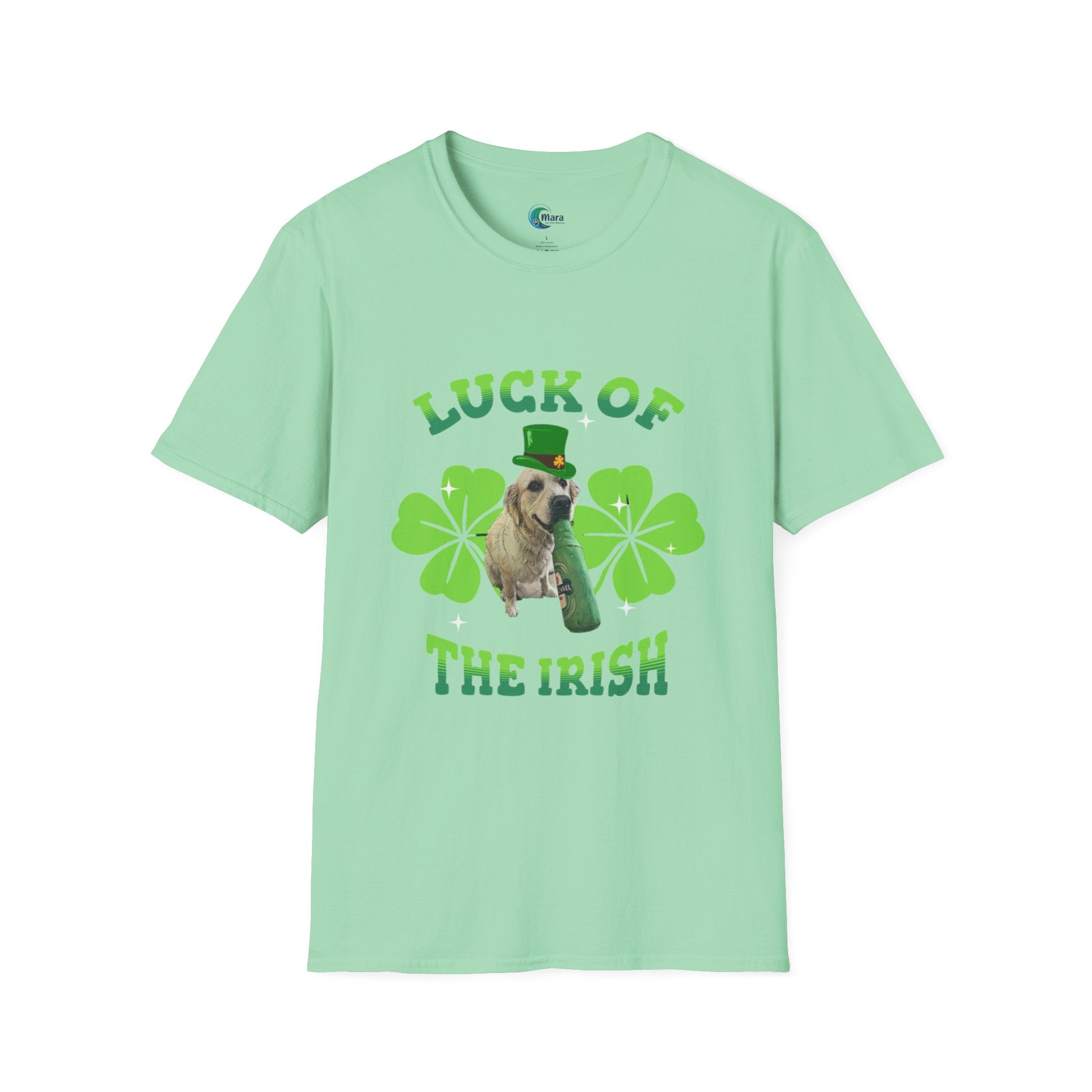 Golden Retriever St Patrick's Day T-Shirt
