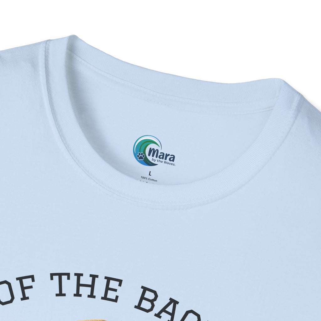 "CEO of the Backyard" Unisex Softstyle T-Shirt, Funny Dog Tee, Pet Lover Gift, Outdoor Apparel, Casual Wear, Summer Shirt