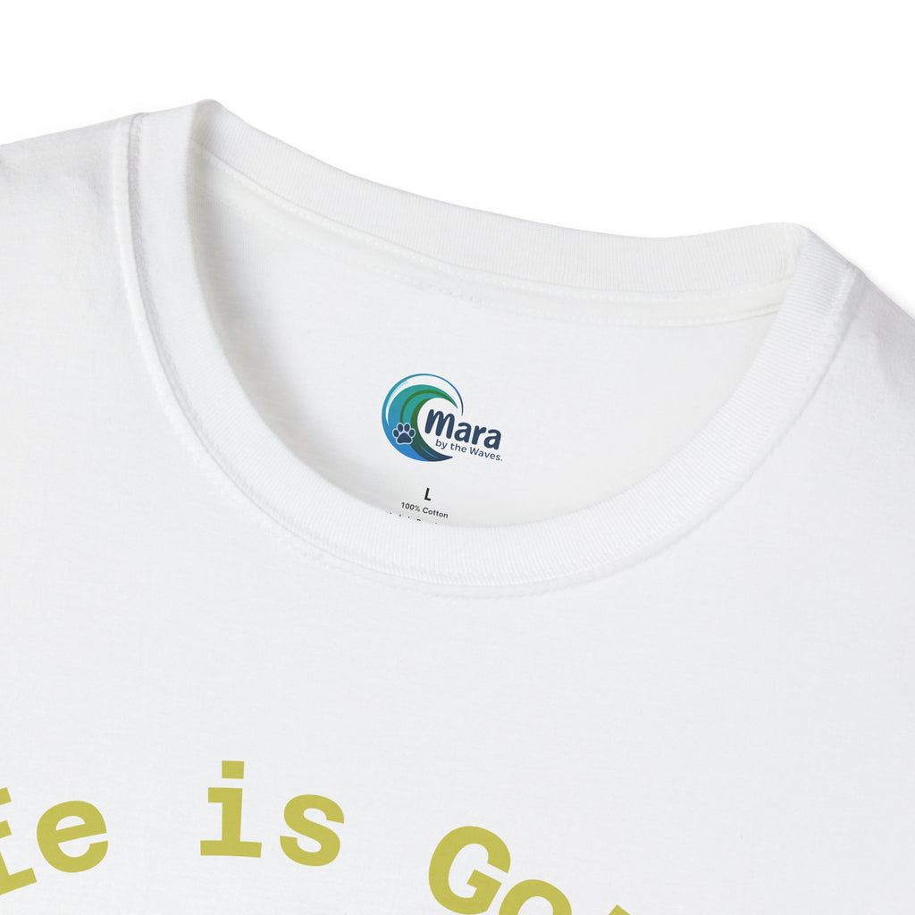 Life Is Golden Retro Golden Retriever T-Shirt