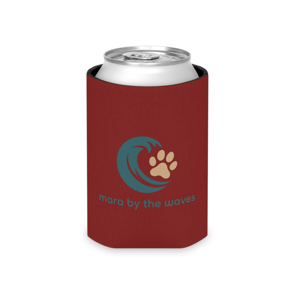 Golden Vibes Good Boy Club Can Cooler | Retro Golden Retriever Paw