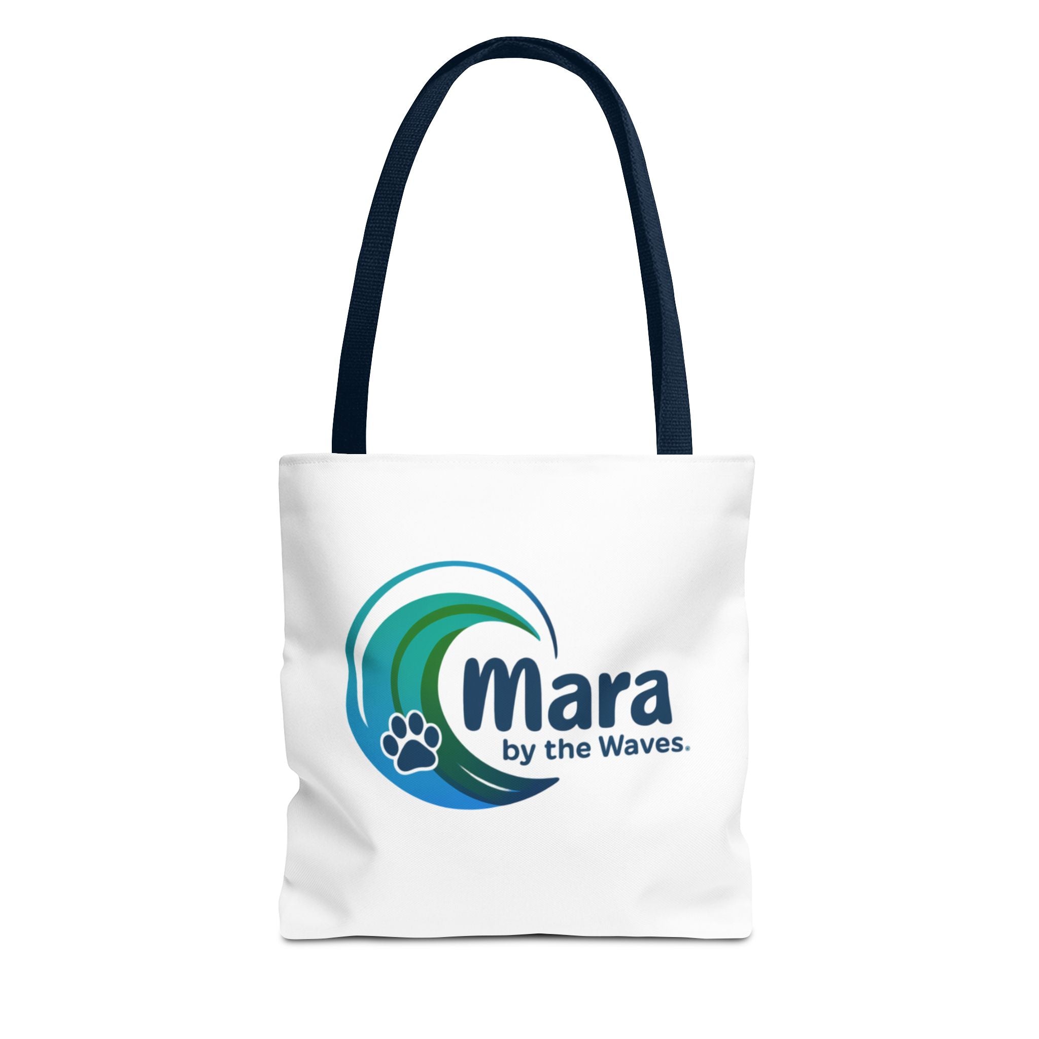 Beach Tote Bag- Golden Retriever/Mara by the Waves Logo