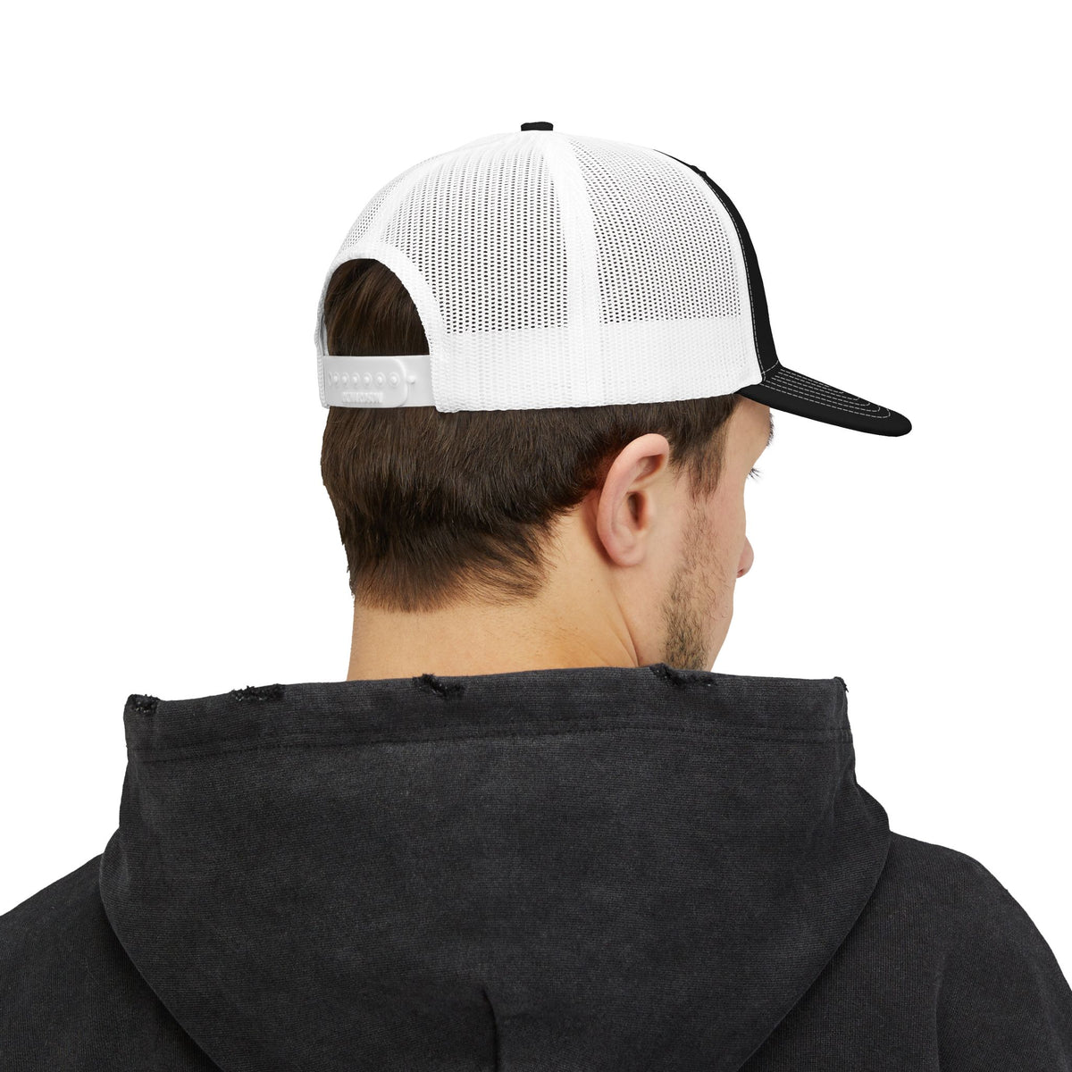 Mara Waves Trucker Cap. Golden Retriever-Inspired Snapback Hat