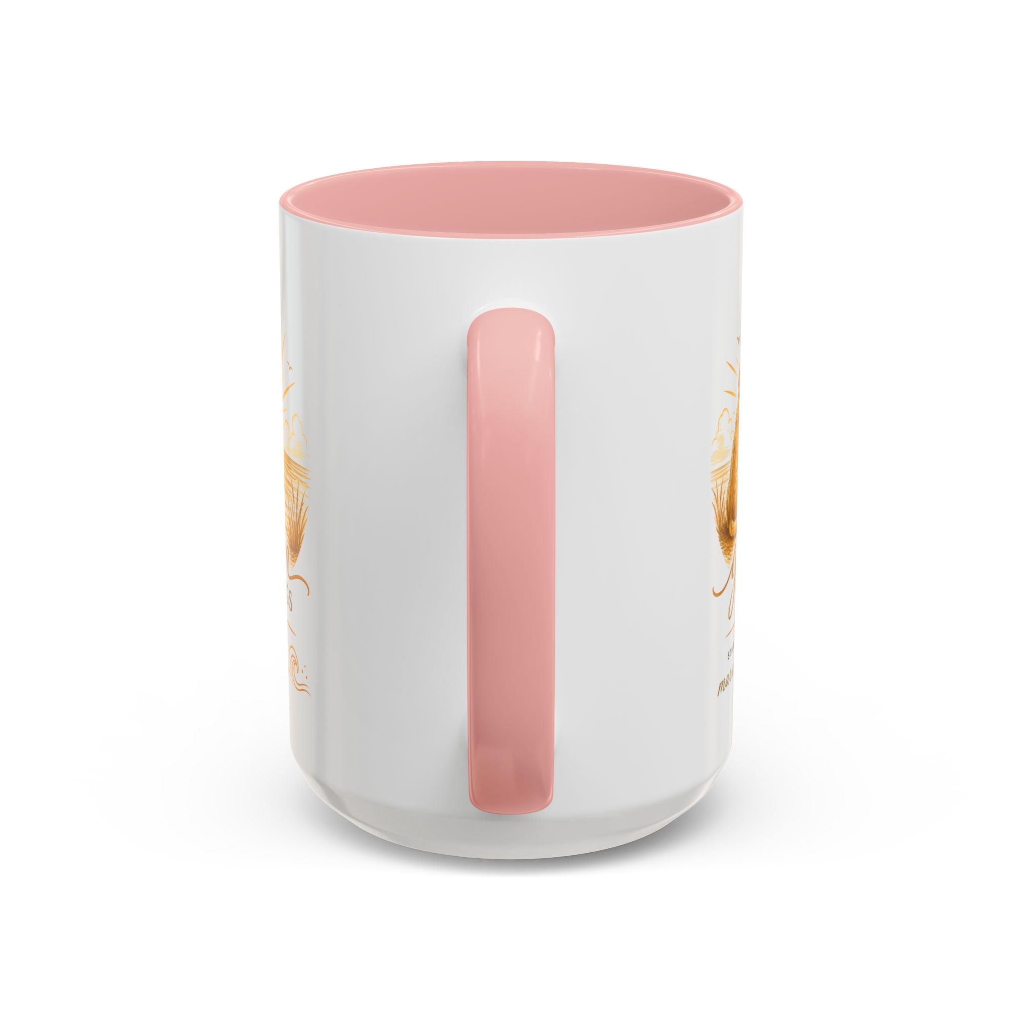 Golden Mornings Coffee Mug — Dog Sunrise Accent Mug (11/15oz)