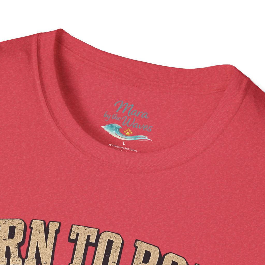 Born to Roam Dog T-Shirt — Golden Retriever 'Live Free Stay Wild' Graphic Tee