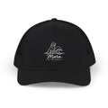 Mara Waves Trucker Cap. Golden Retriever-Inspired Snapback Hat