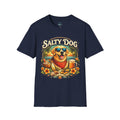 Salty Dog Beach T-Shirt — Retro Surf Dog Graphic Tee