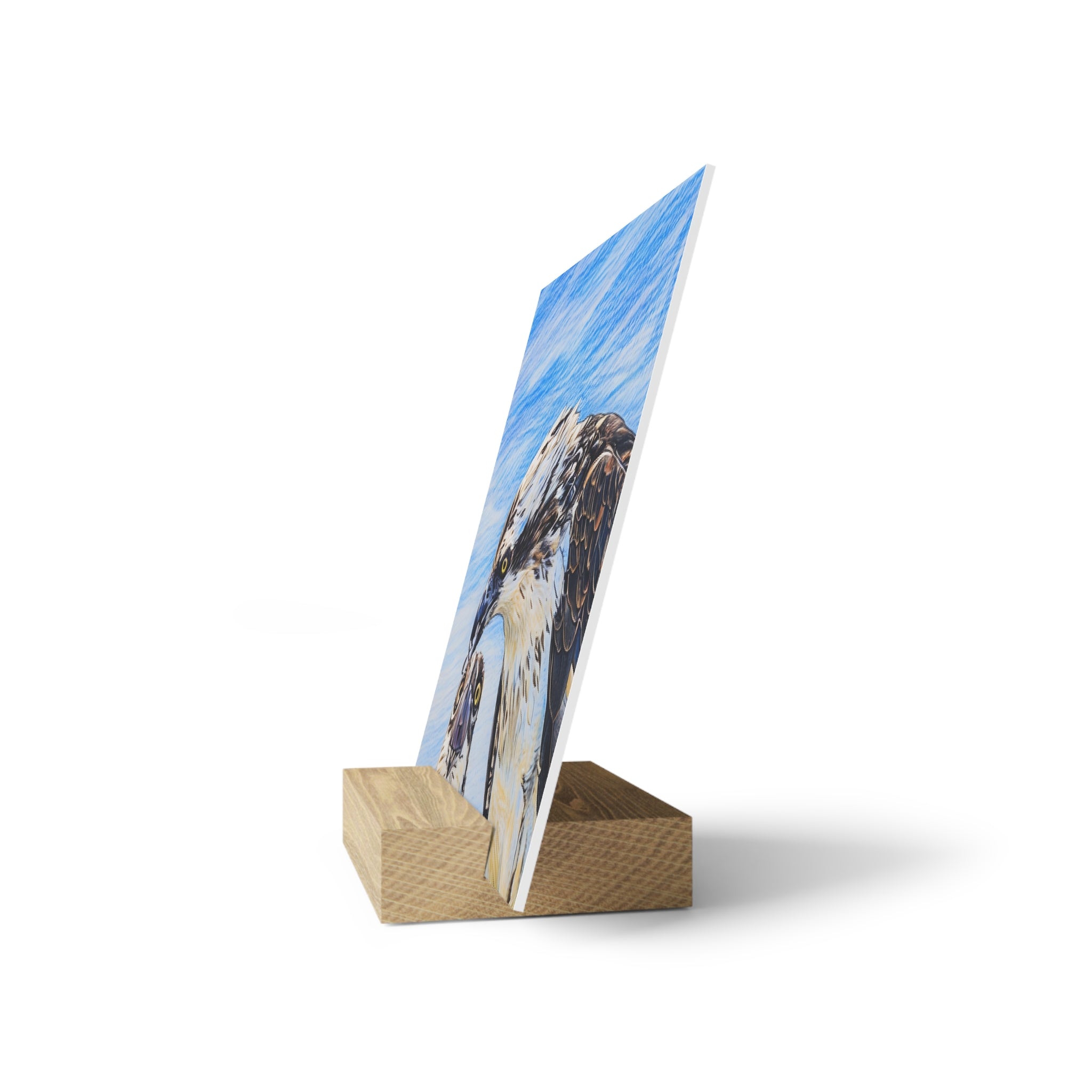 Nature-Inspired Gallery Board with Stand - Perfect for Home Decor