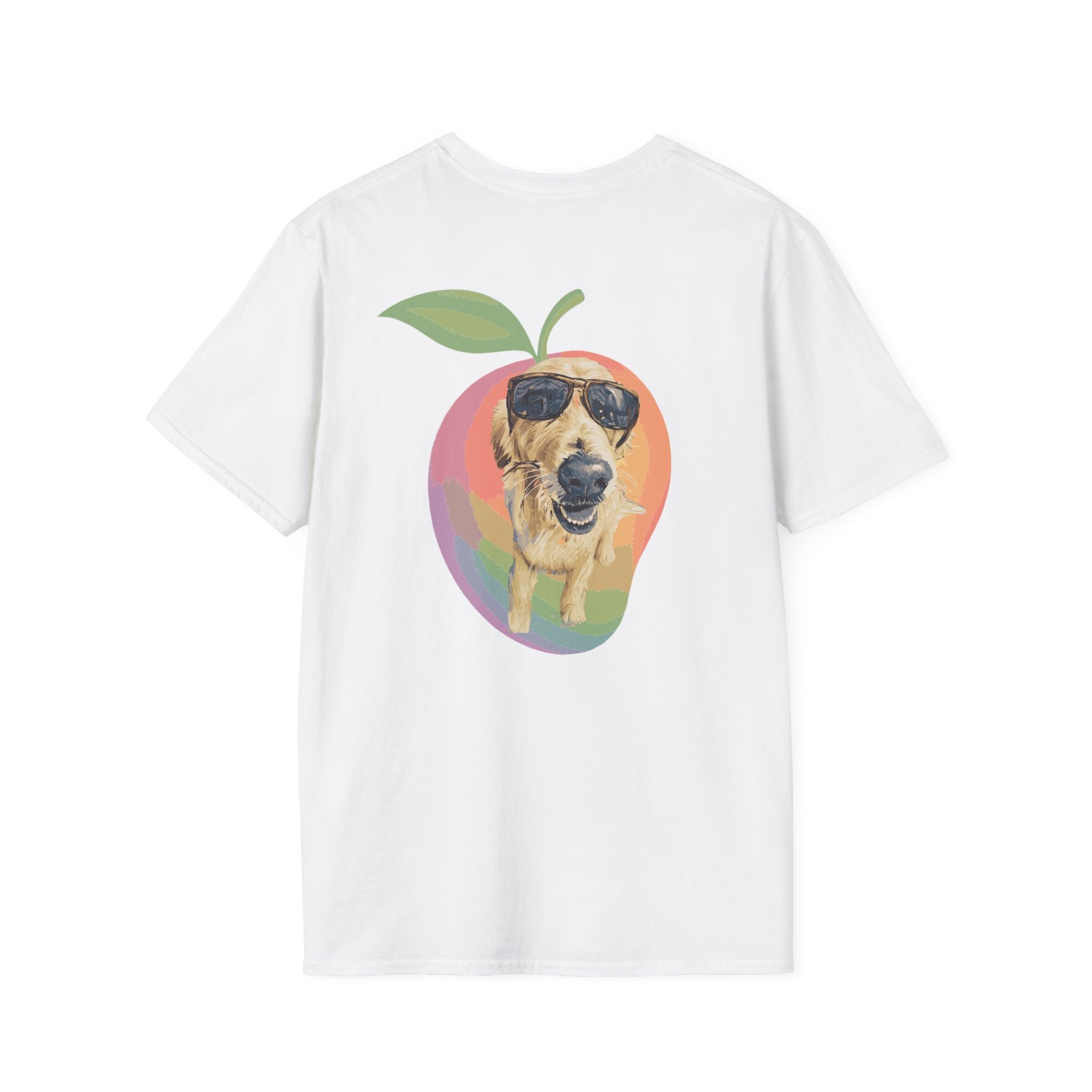 Mango Golden Retriever Graphic Tee