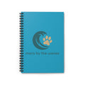 Ocean Paw Spiral Notebook — "mara by the waves" Ruled Journal