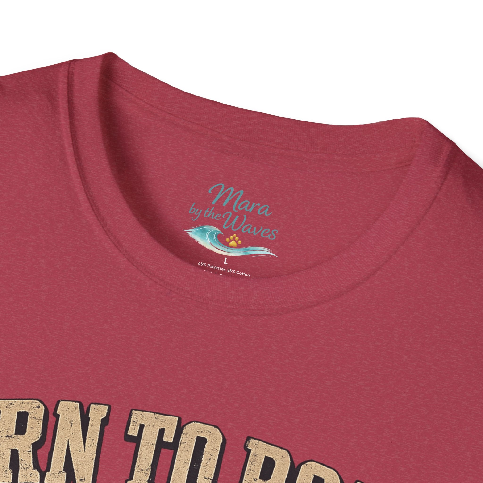 Born to Roam Dog T-Shirt — Golden Retriever 'Live Free Stay Wild' Graphic Tee