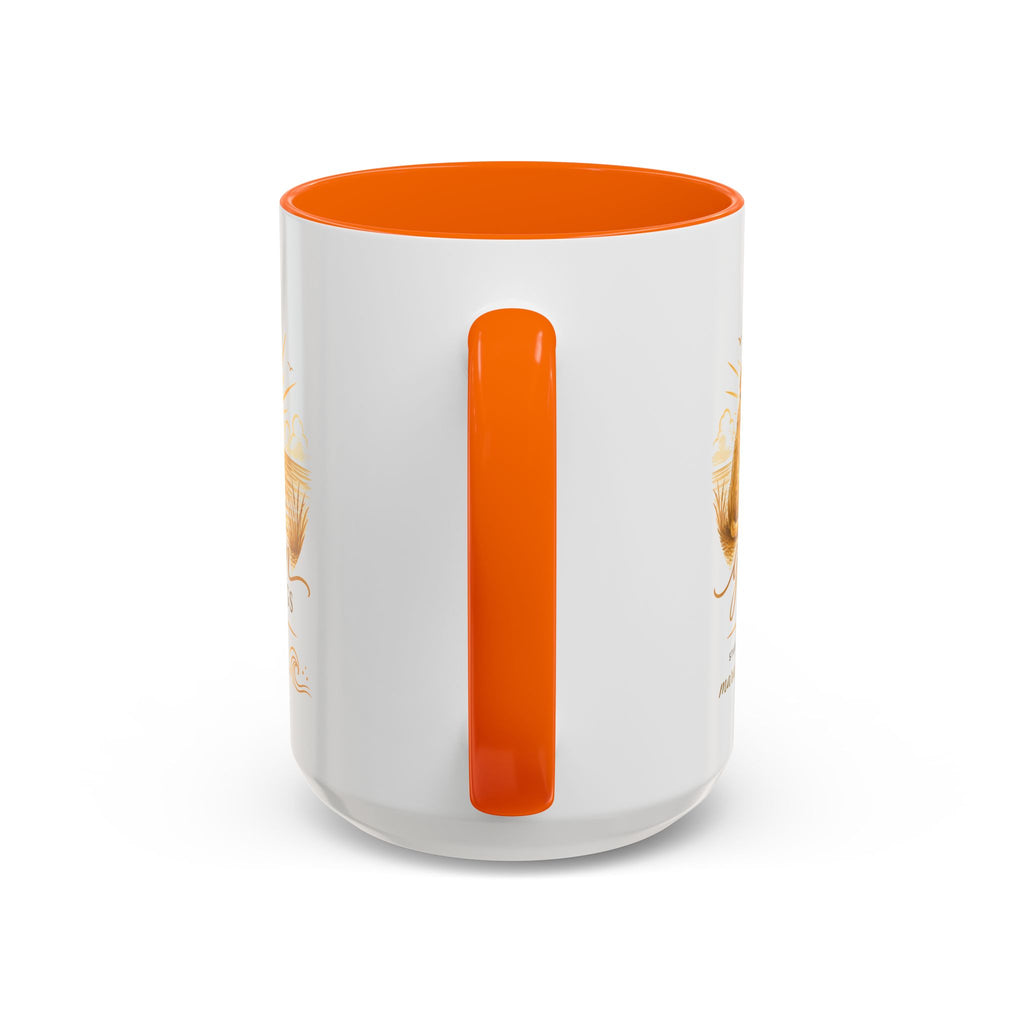 Golden Mornings Coffee Mug — Dog Sunrise Accent Mug (11/15oz)