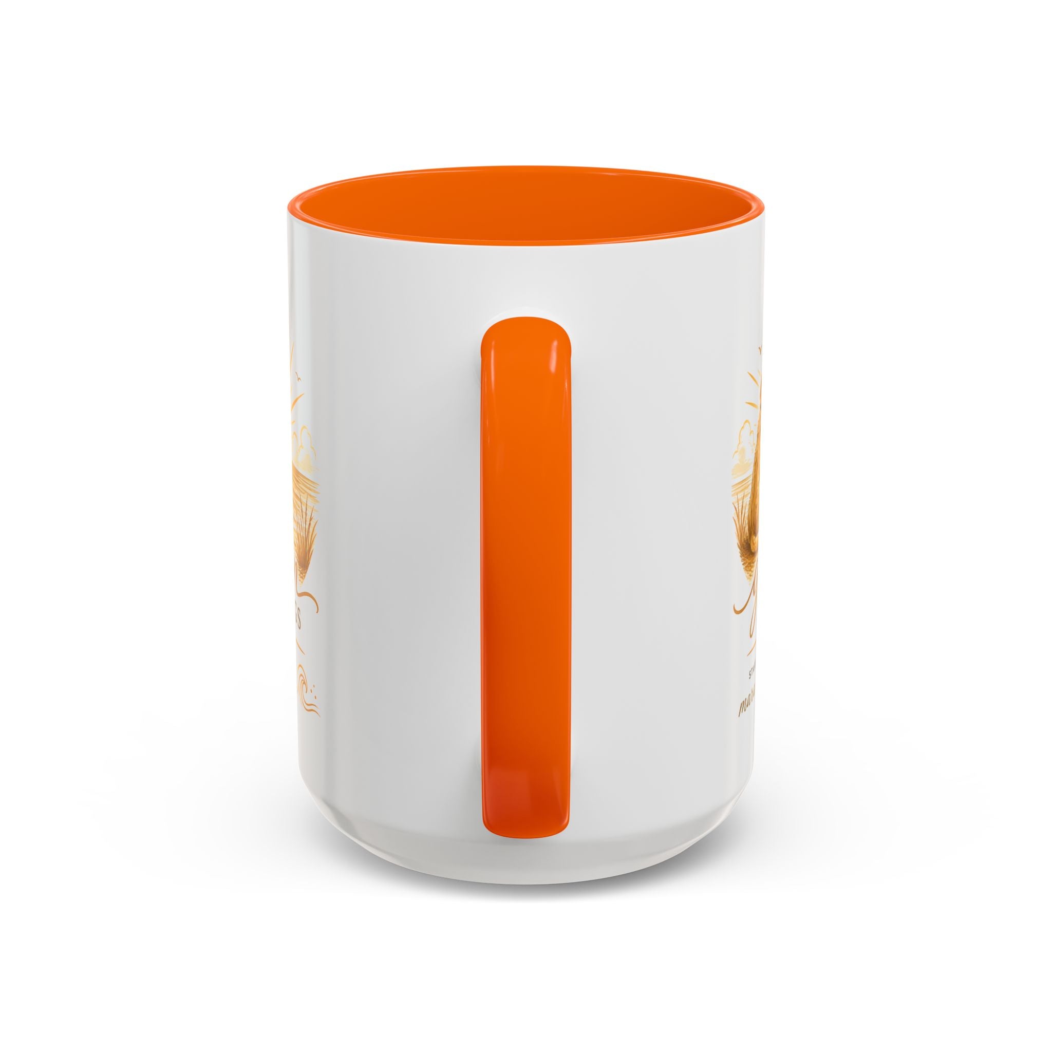 Golden Mornings Coffee Mug — Dog Sunrise Accent Mug (11/15oz)