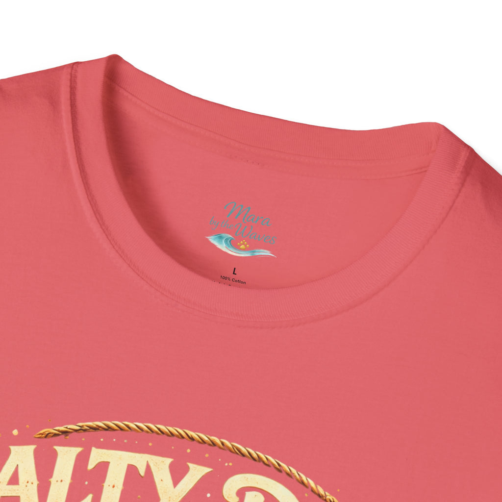 Salty Dog Beach T-Shirt — Retro Surf Dog Graphic Tee