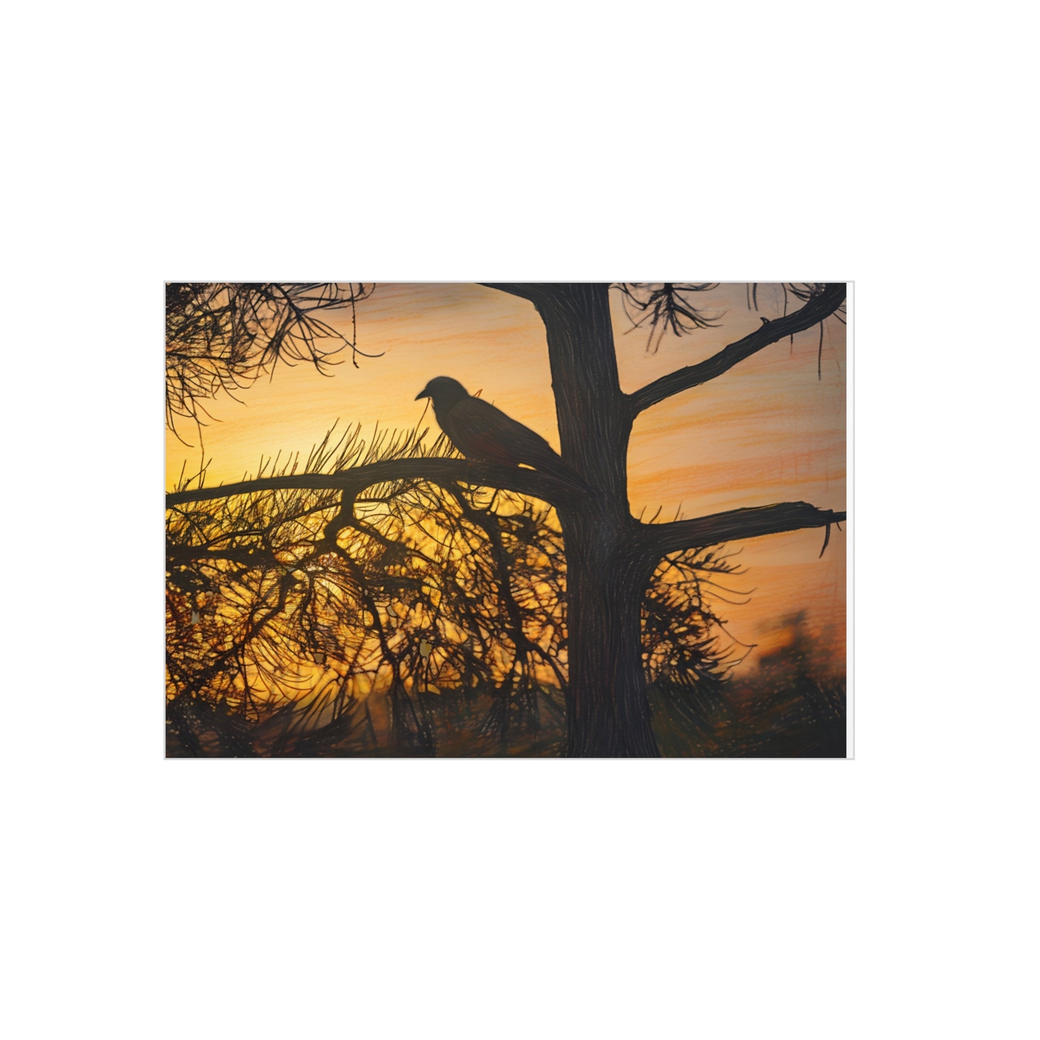 Foam Board Wall Art - Everglades Sunrise